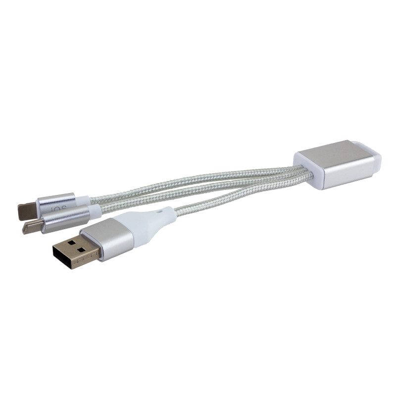 Connect Plus 3-in-1 Charging Cable with Type-C Input 2