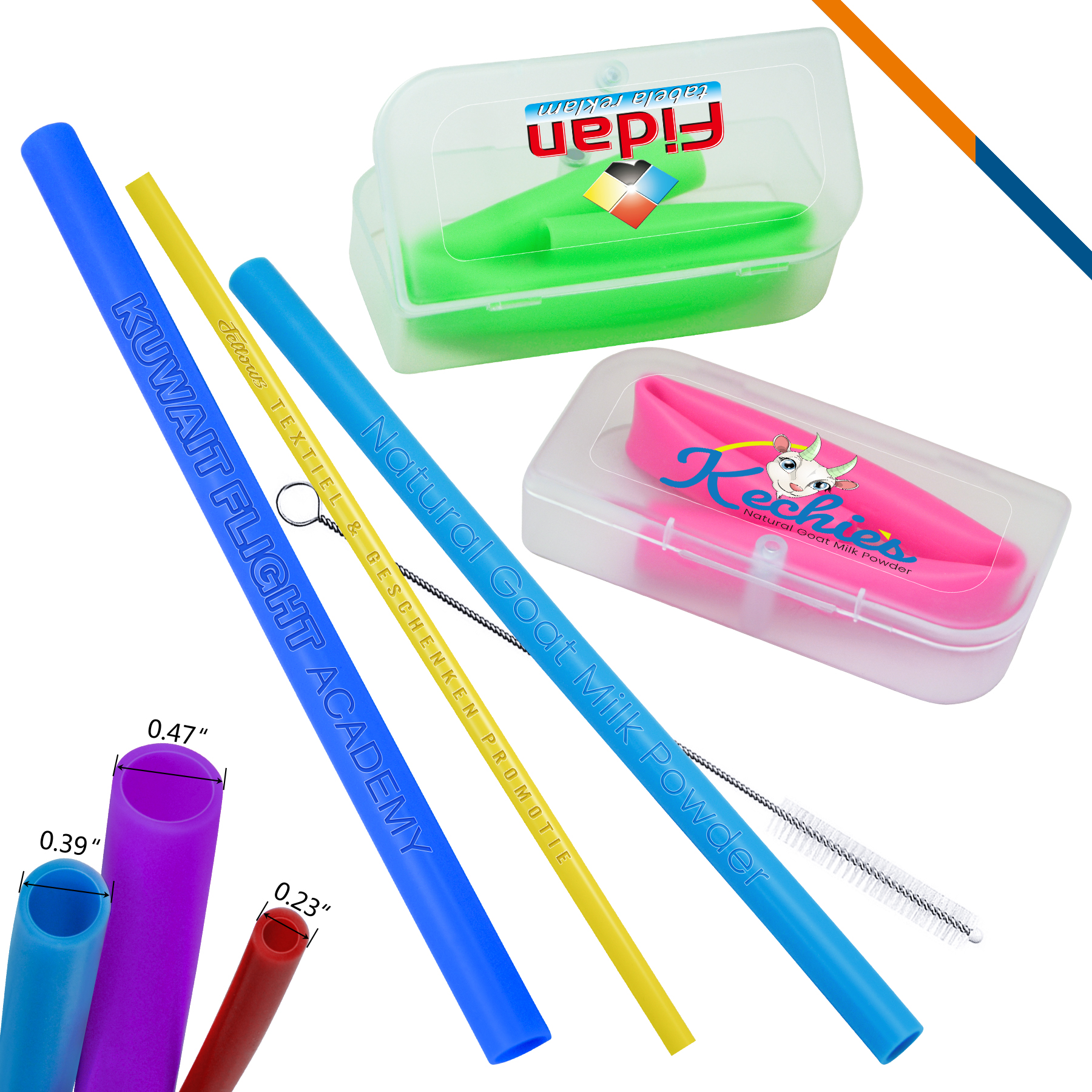 Liberty Silicone Straw Large 2