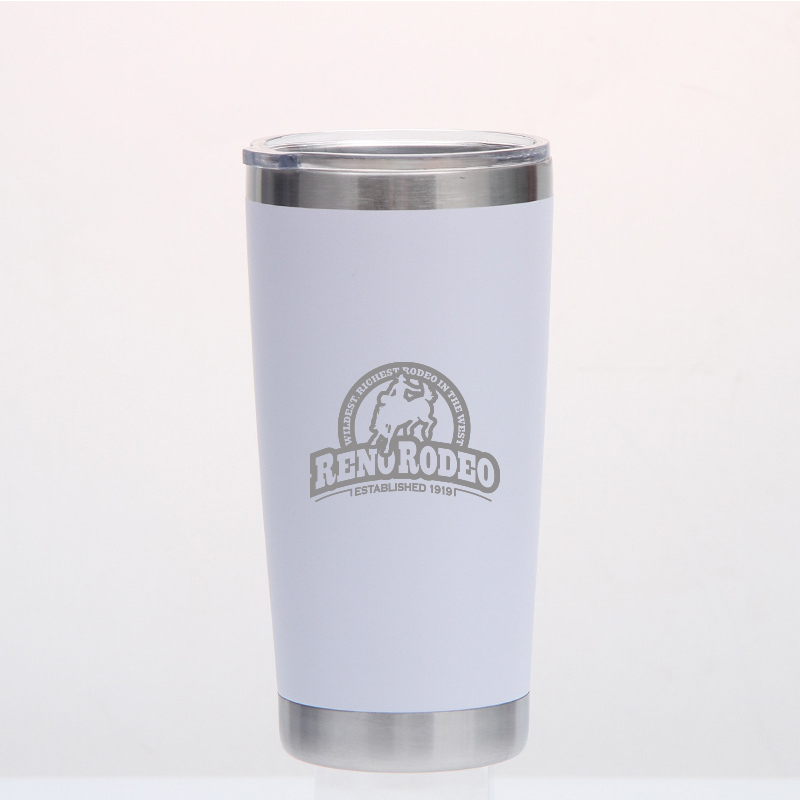20 Oz Double Wall Stainless Steel Vacuum Tumbler With Lid 8
