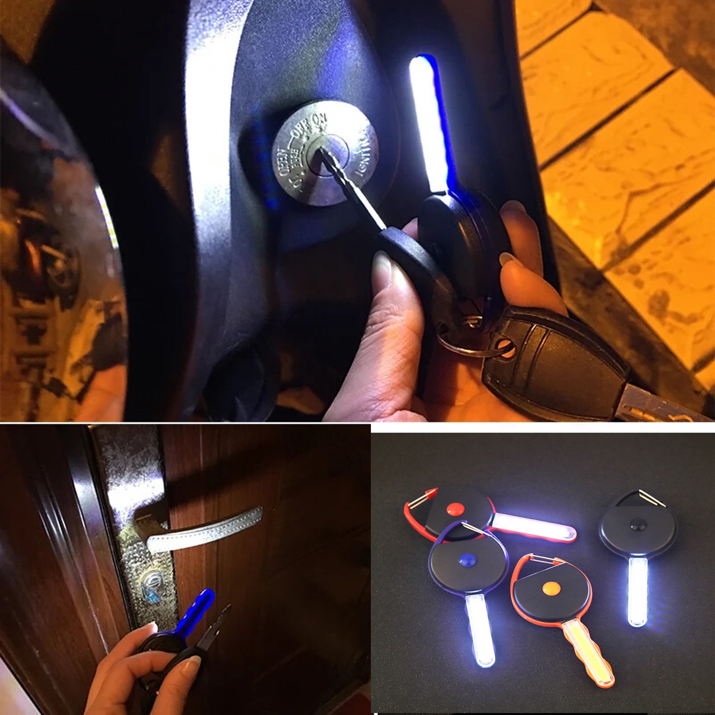 COB Carabiners Pocket Torch Light 4