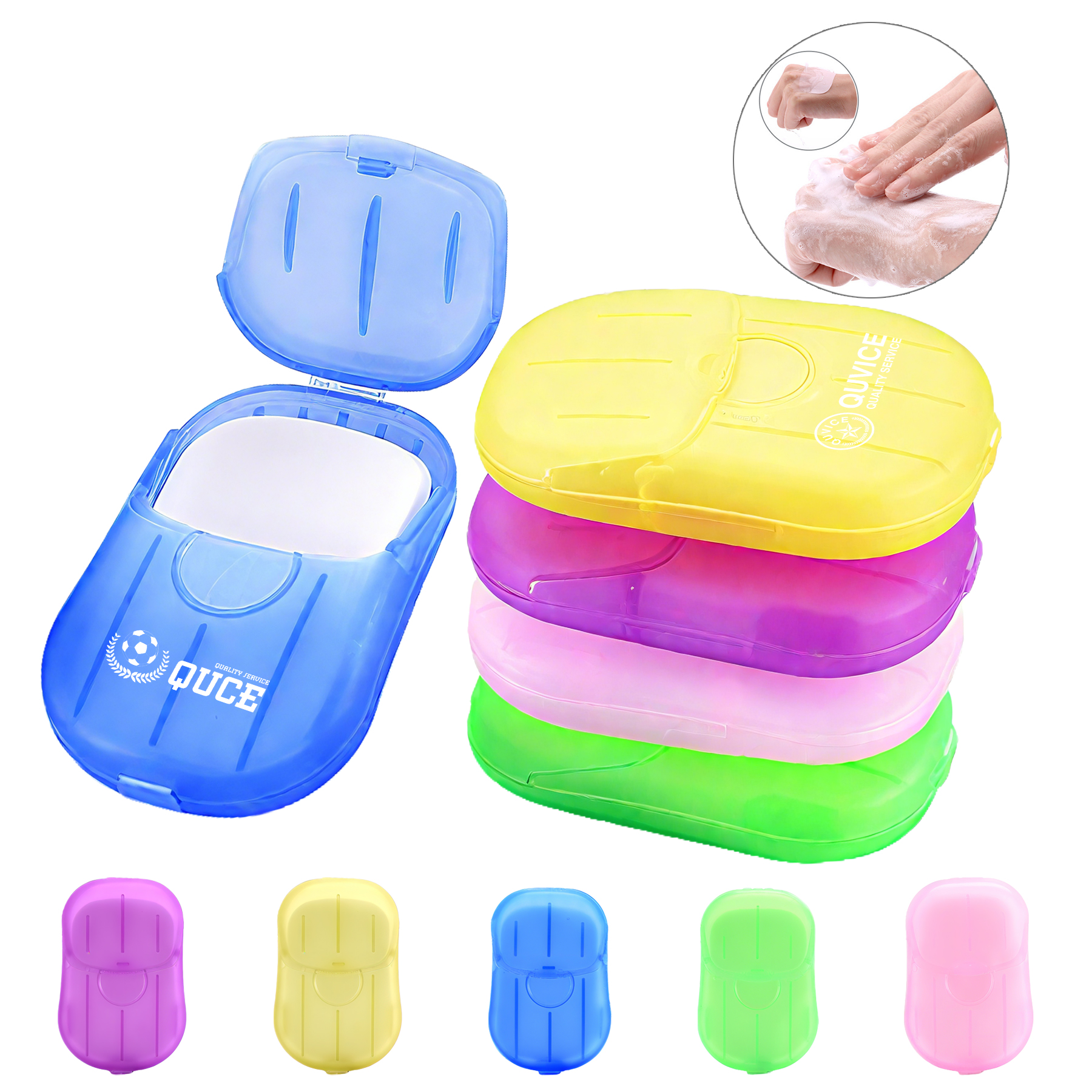 Disposable Travel Soap Paper Sheet 2