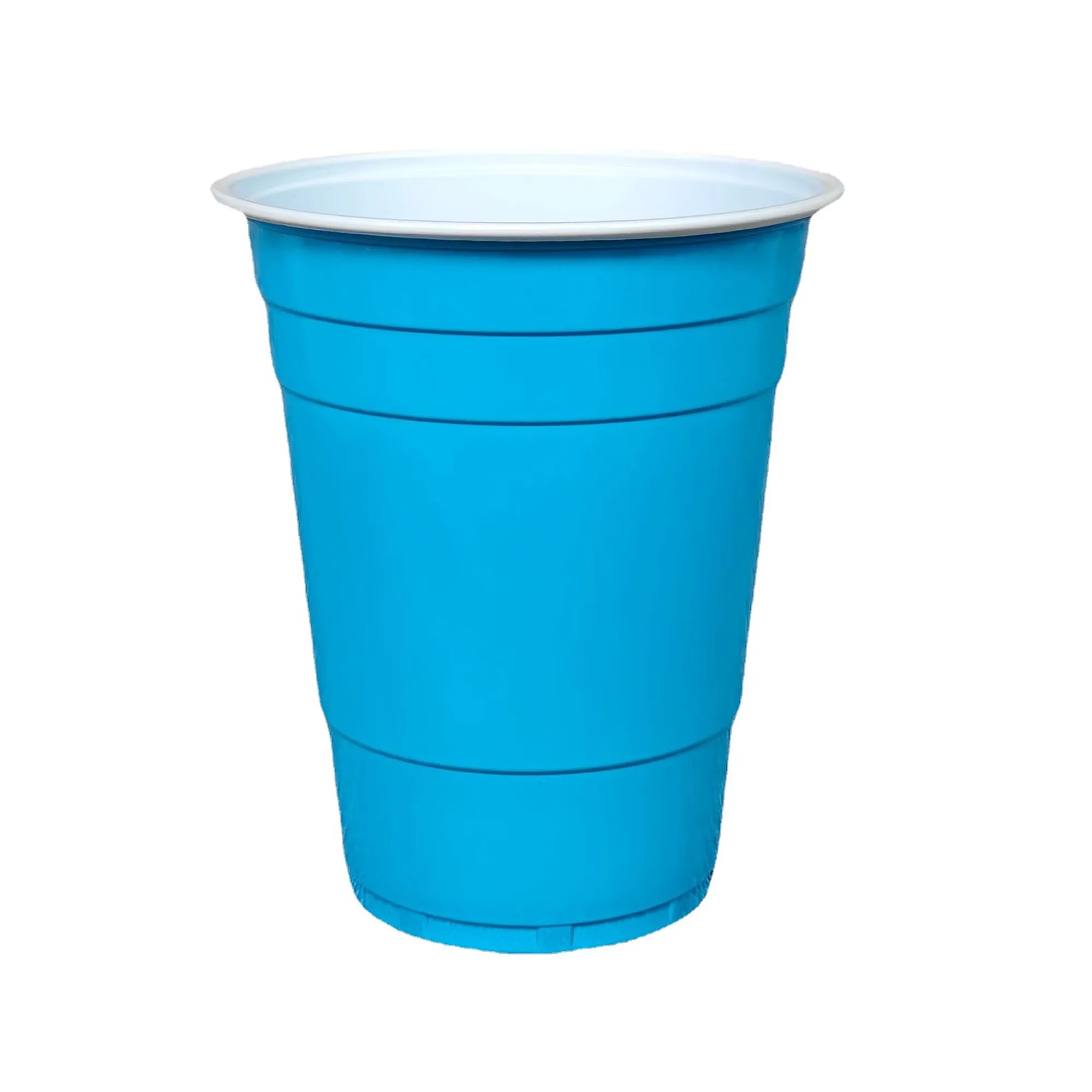 MOQ 50 PCS 16oz PP Plastic Party Cup Custom Full Color 5