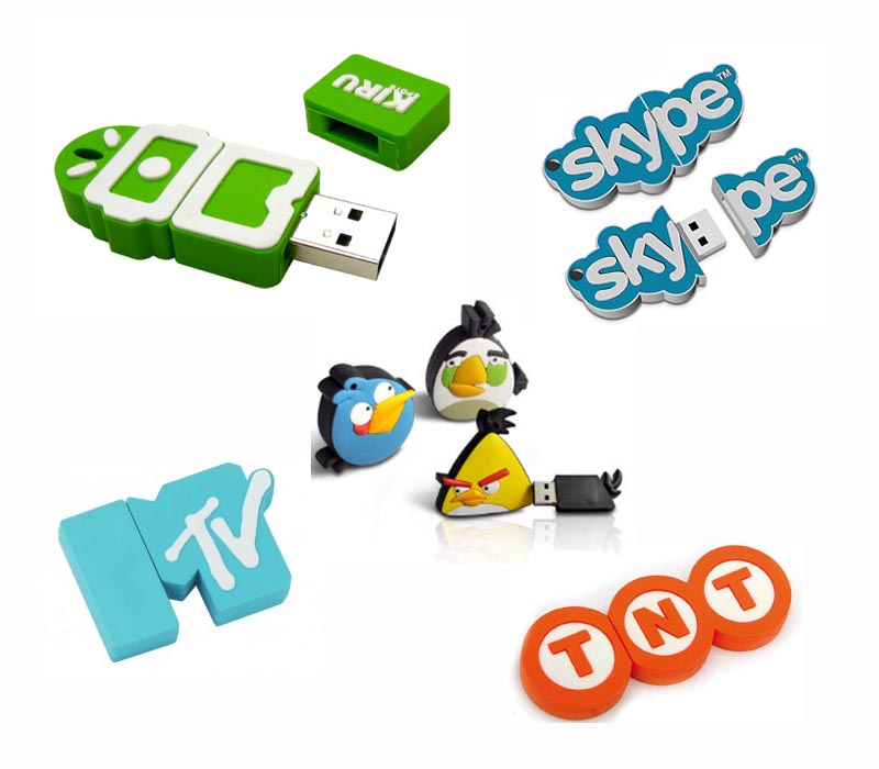 Custom 2D PVC USB Drive 4