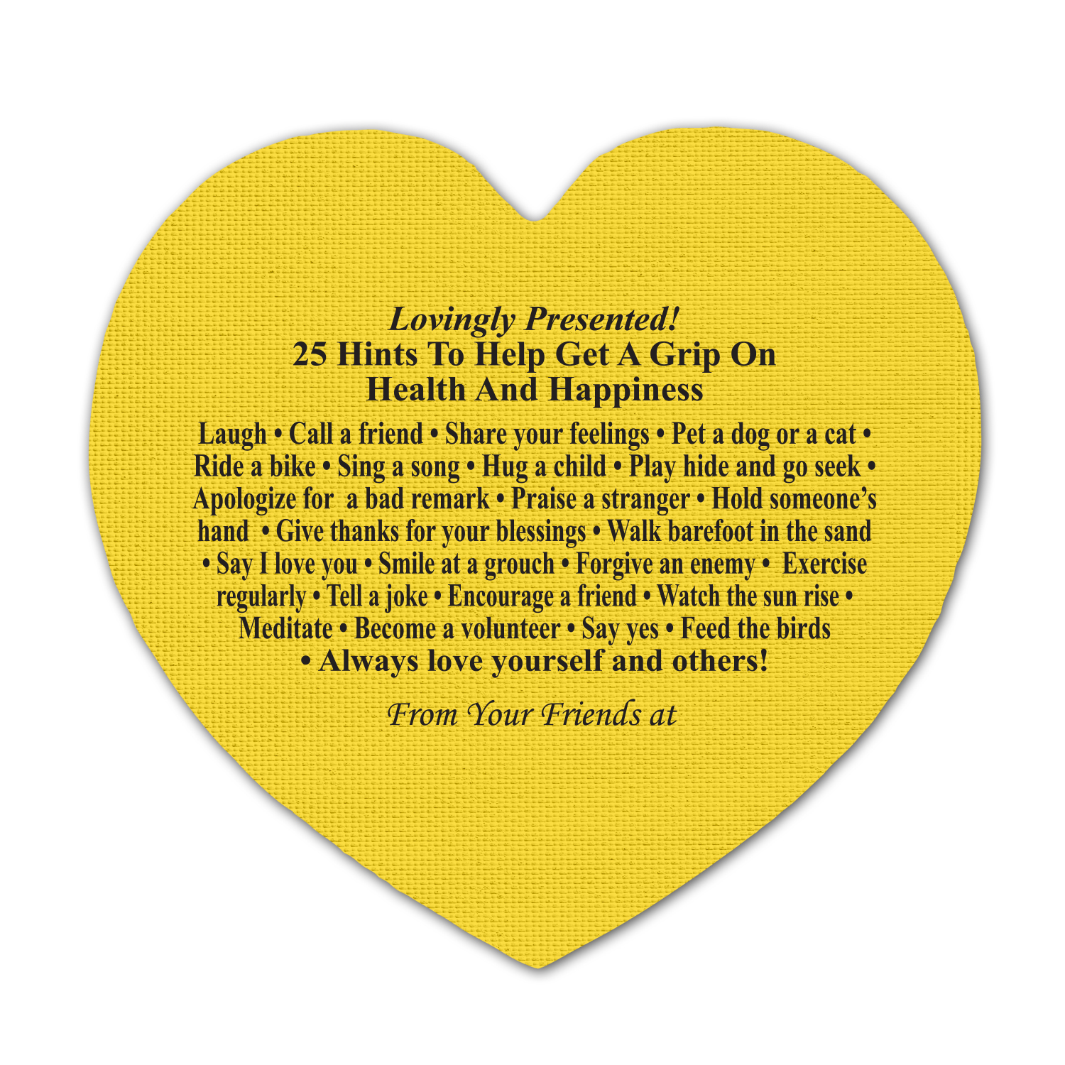 Health & Happiness Heart Jar Opener 9