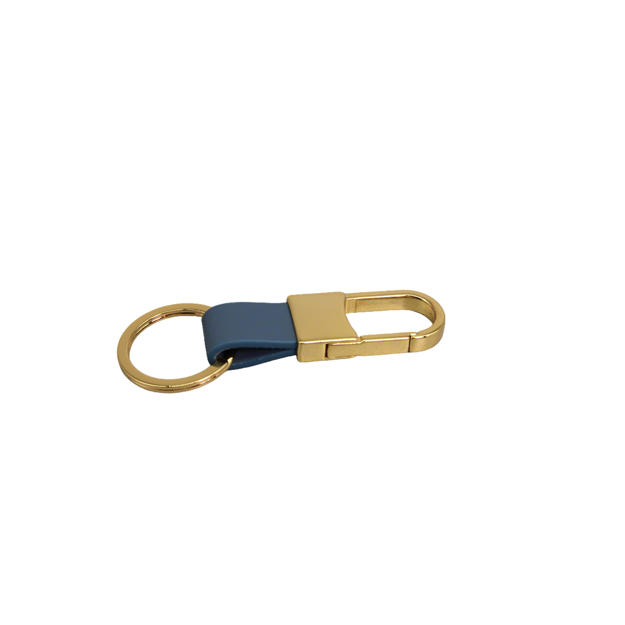 Zinc Alloy Key Holder With PU Leather Strap 3.35" Length X 1.26" Width 2