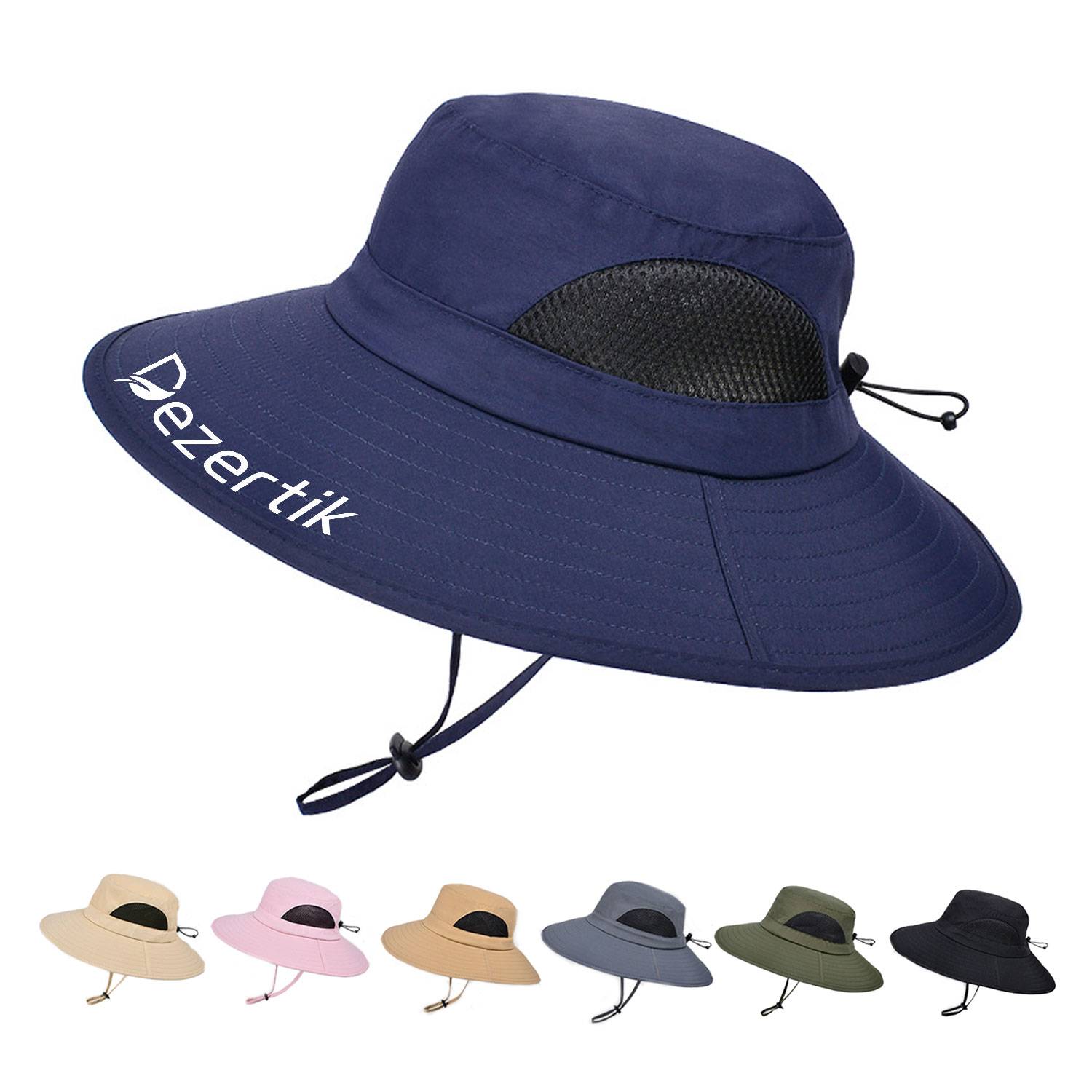 Wide-Brimmed Sunshade and Sunblock Fisherman's Hat 10
