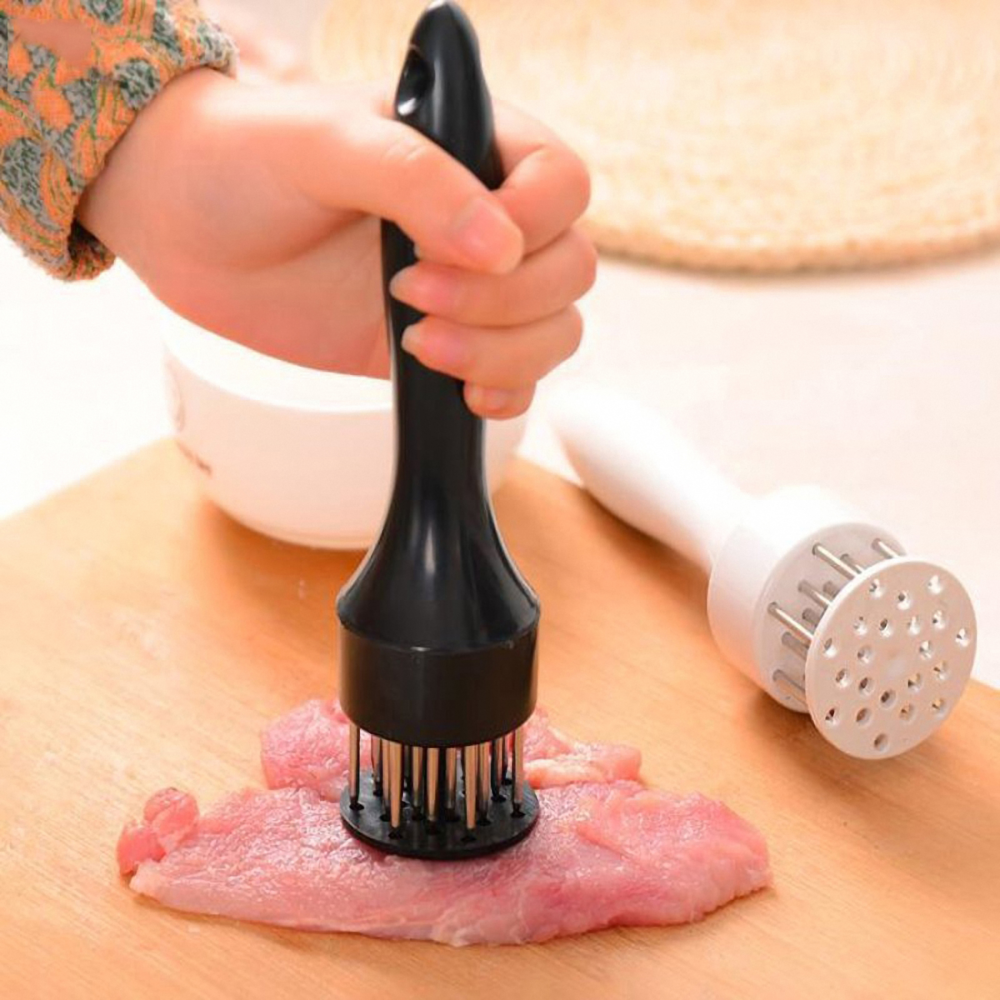 Professional Stainless Steel 24 Needle Meat Tenderizer 5