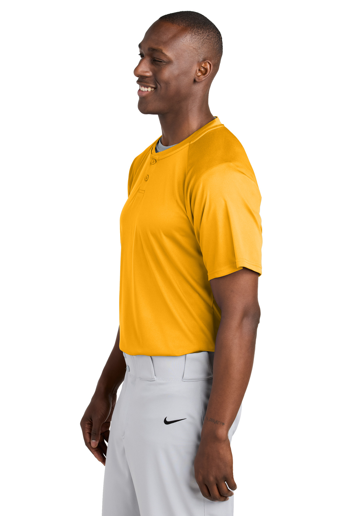 Sport-Tek PosiCharge Competitor 2-Button Henley ST359 49