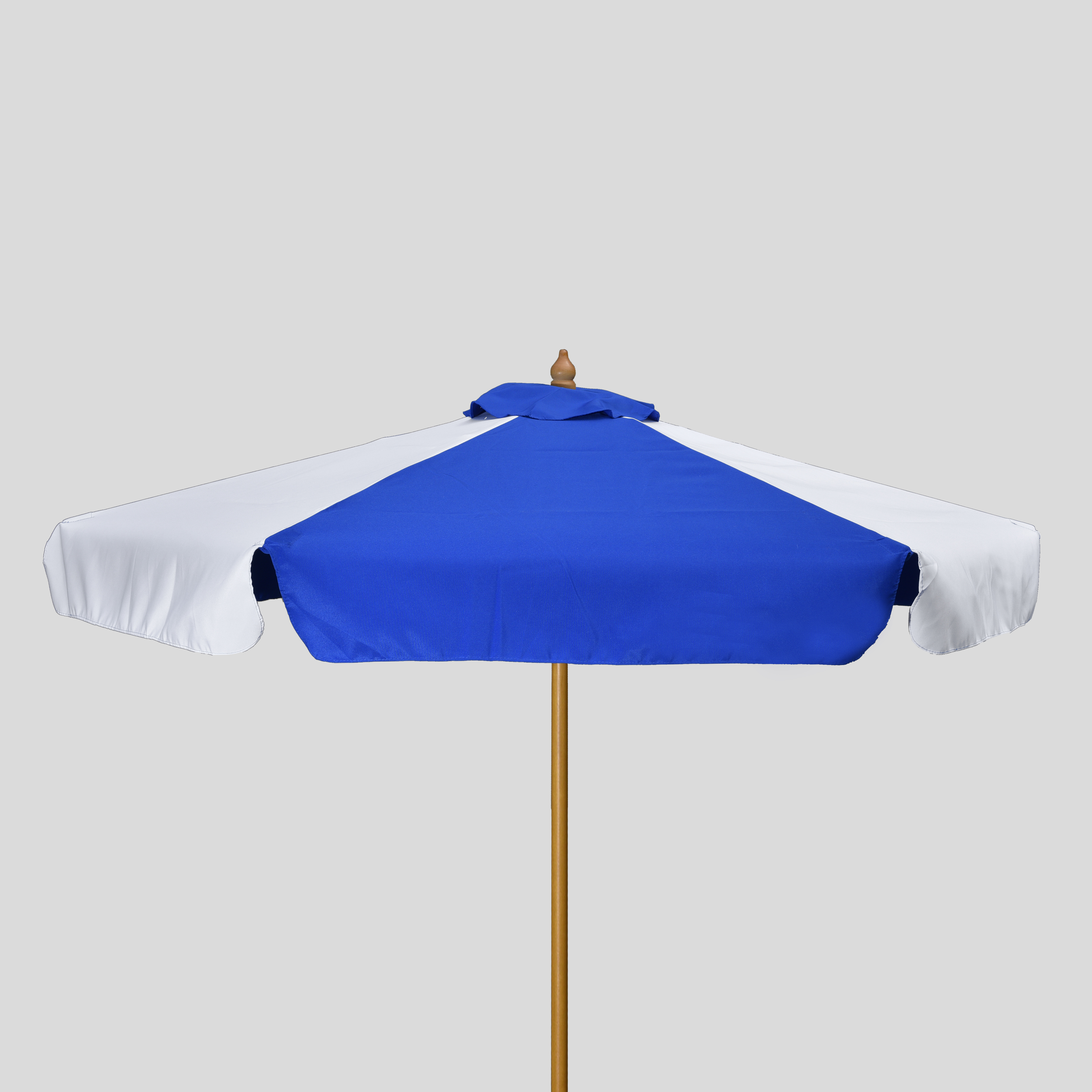 7' Wood Market Umbrella