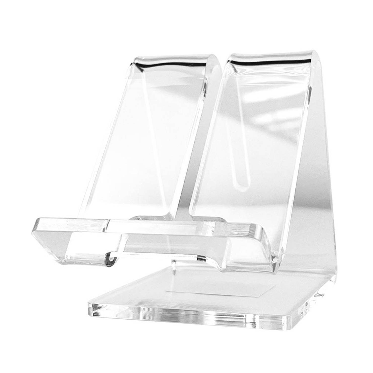 Acrylic Clear Desktop Phone Holder 5