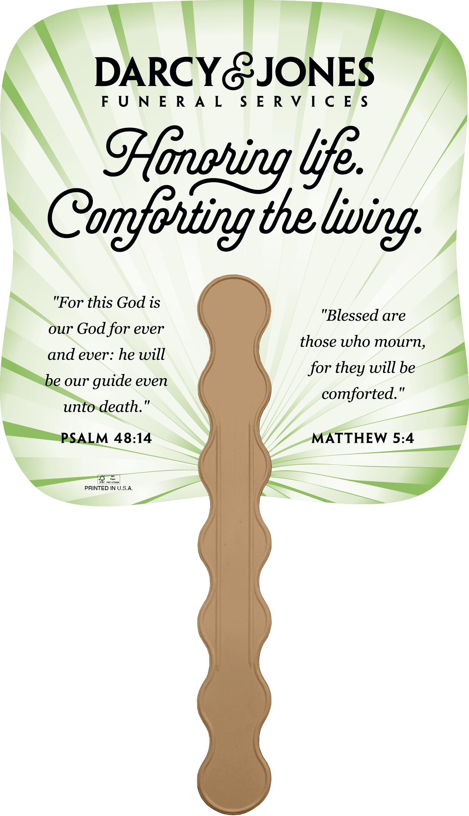 Skinner & Kennedy® Palm Leaf Fan 9