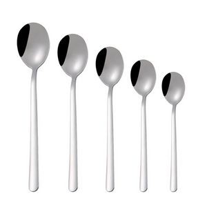 Wooden Handle Dessert Coffee Spoon 8