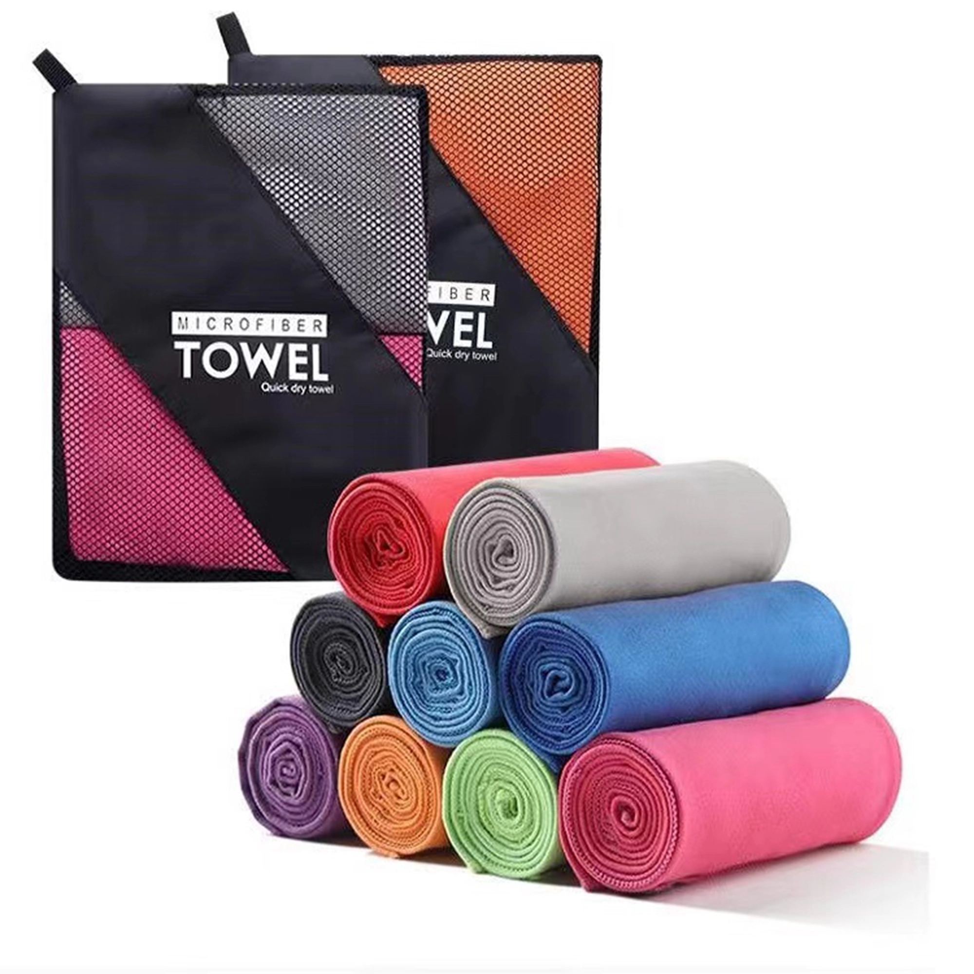 Double Faced Velvet Sports Quick Drying Towel 7