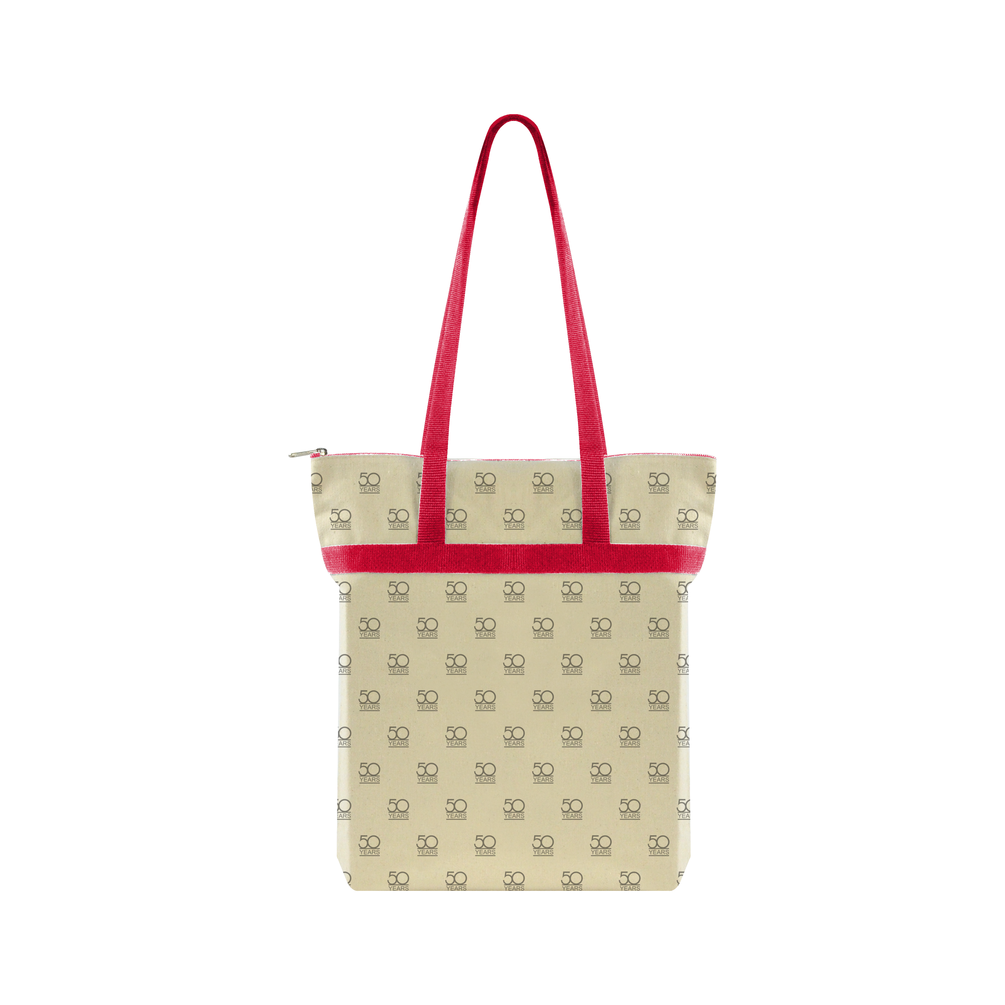 Made-to-Order Zippered Tote All-Over Print