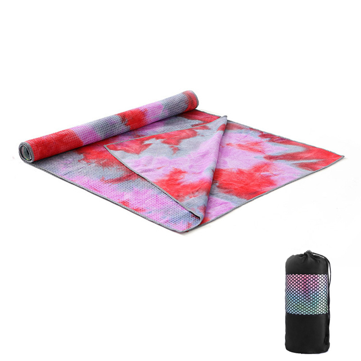 Non Slip Tie-Dye Yoga Towel 4