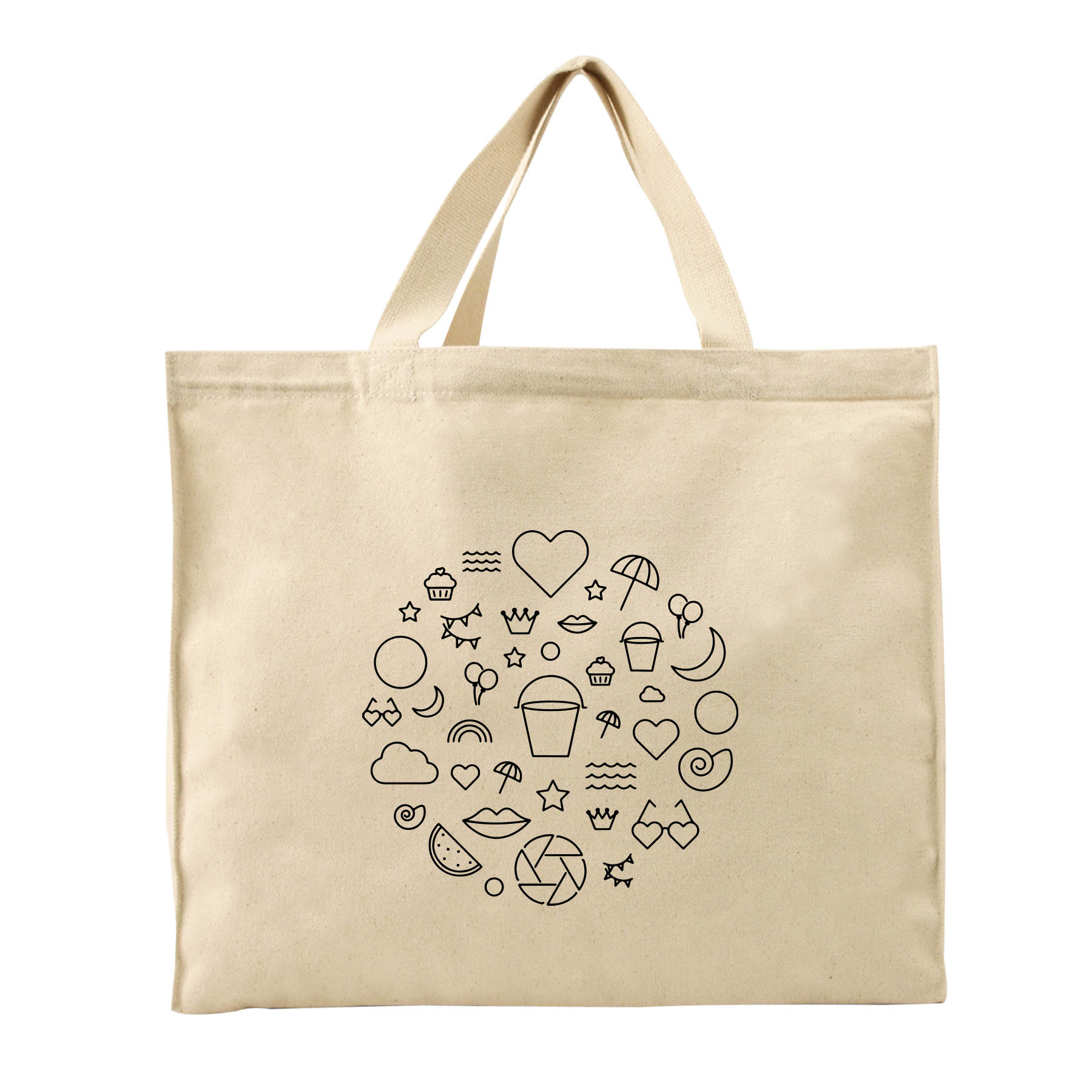 12 oz. Cotton Canvas Tote Bag 1