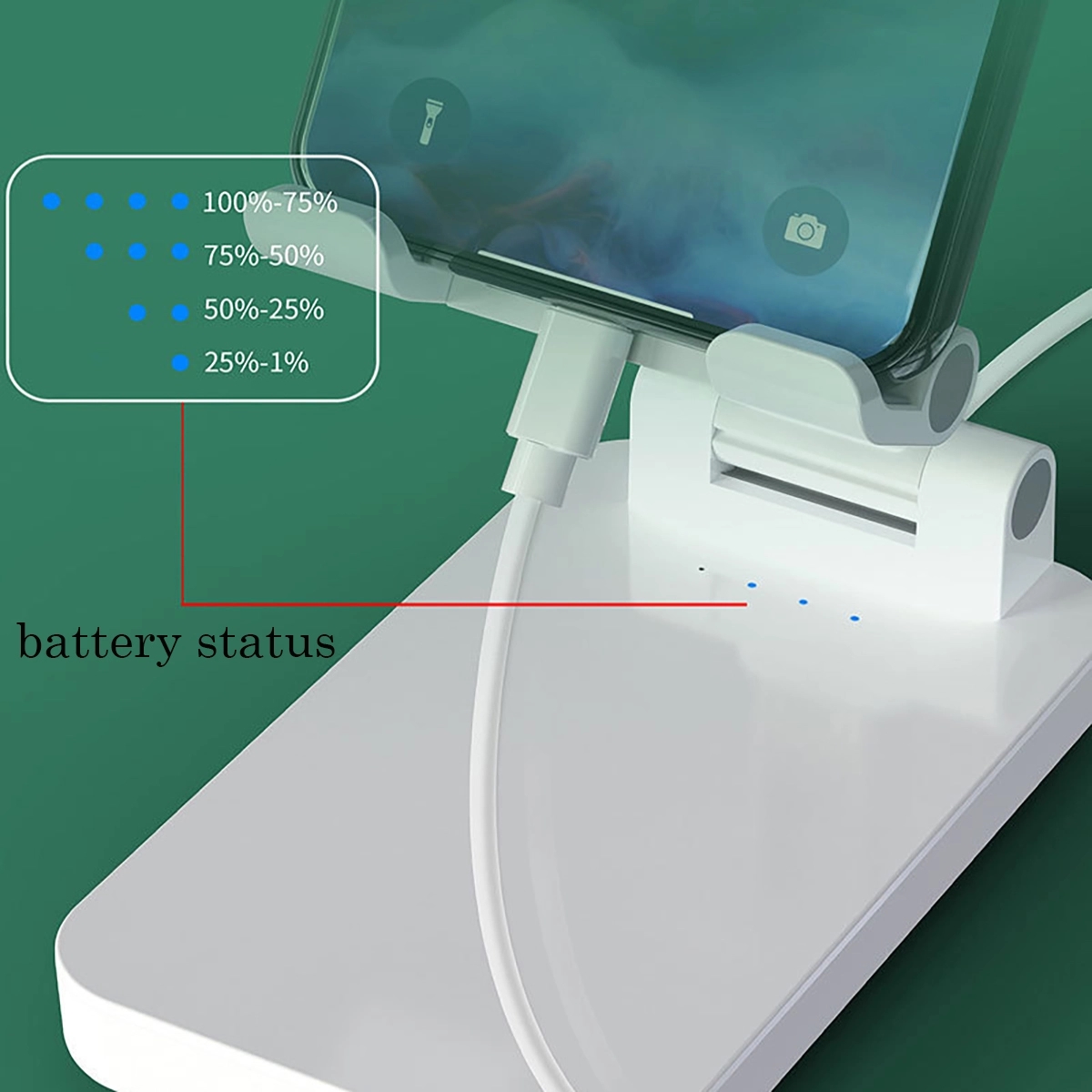 Portable Power Bank Phone Stand 2