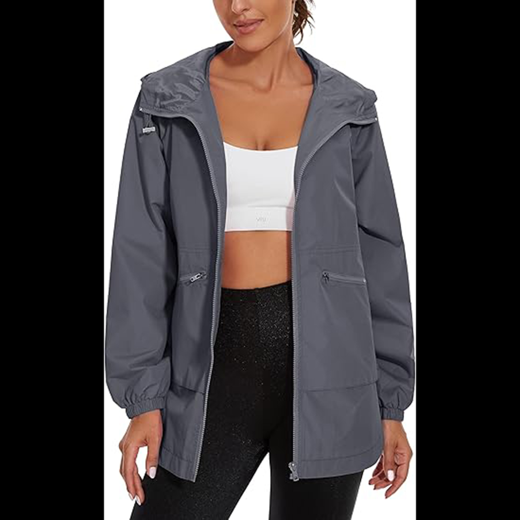Womens Waterproof Raincoat 8