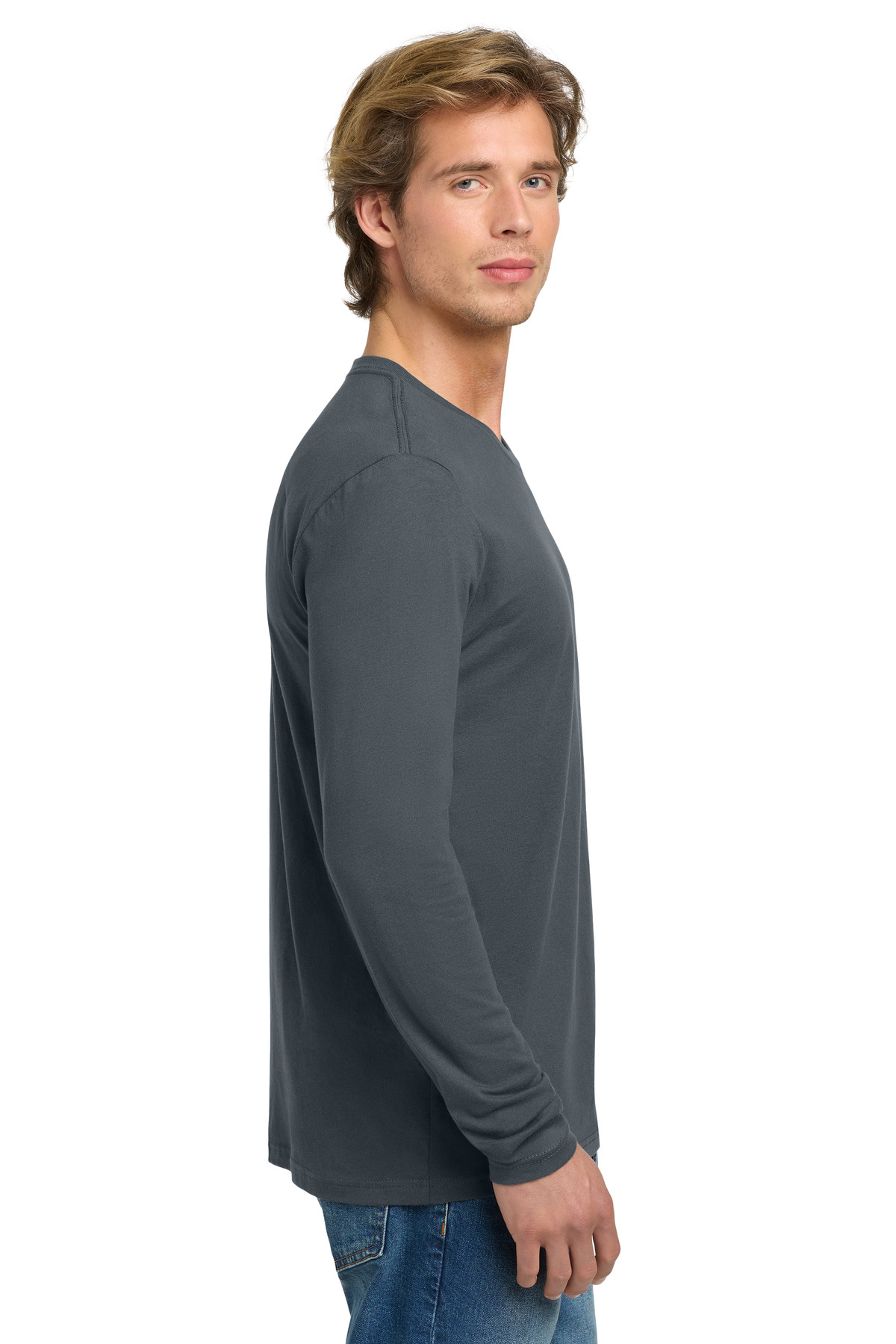Next Level Apparel Cotton Long Sleeve Tee. NL3601 63