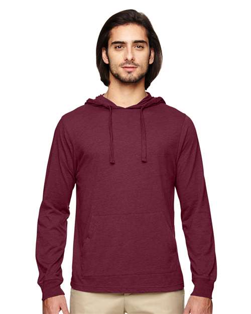 Unisex Eco Jersey Pullover Hooded Long Sleeve T-Shirt - EC1085 14
