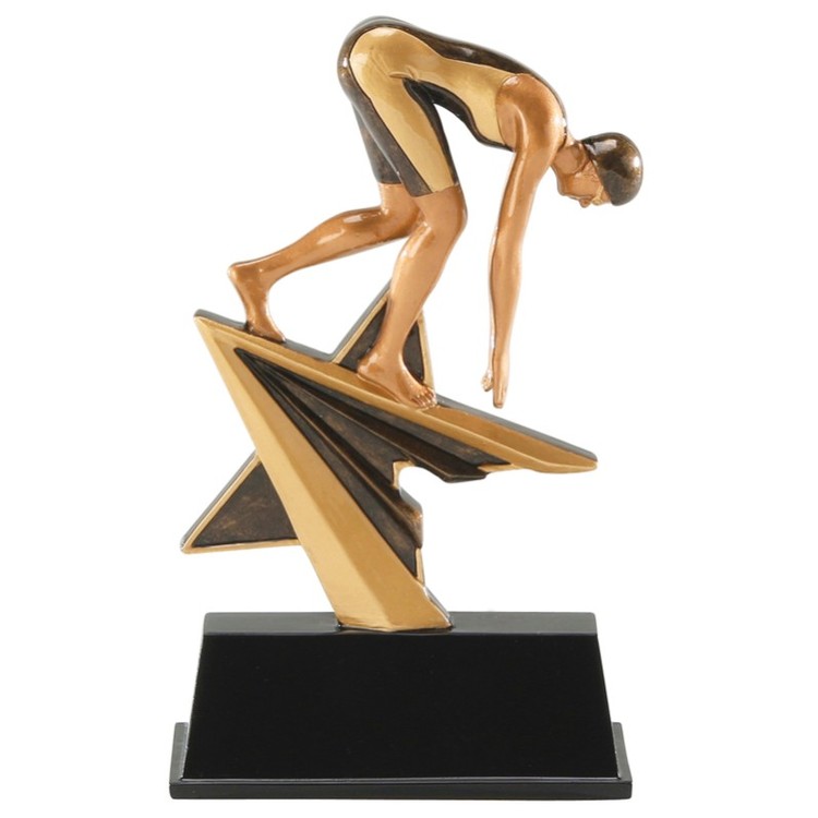 Swimming-Female Star Power Resin Figure 2