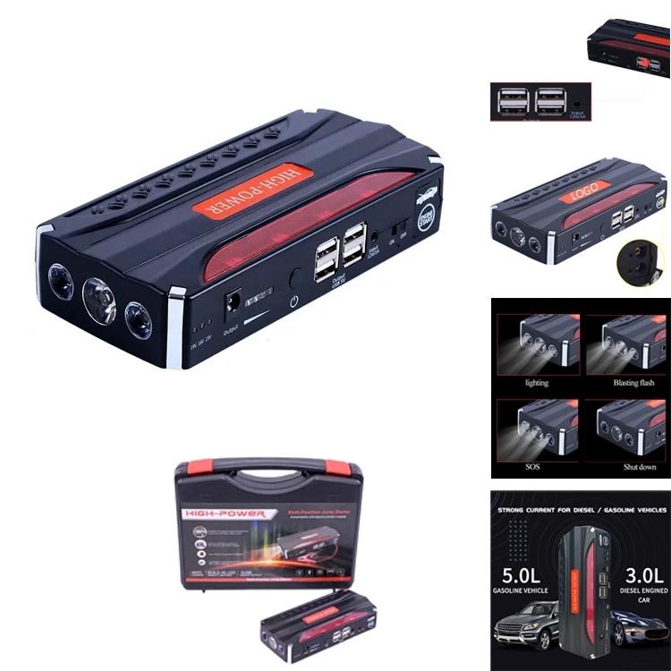 Hot Selling 12000mAh Portable Emergency Car Jump Starter 6