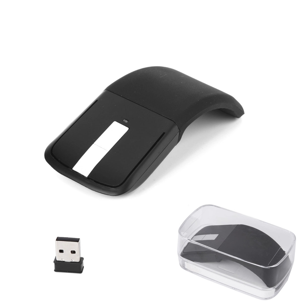Wireless Foldable Mouse With USB 2