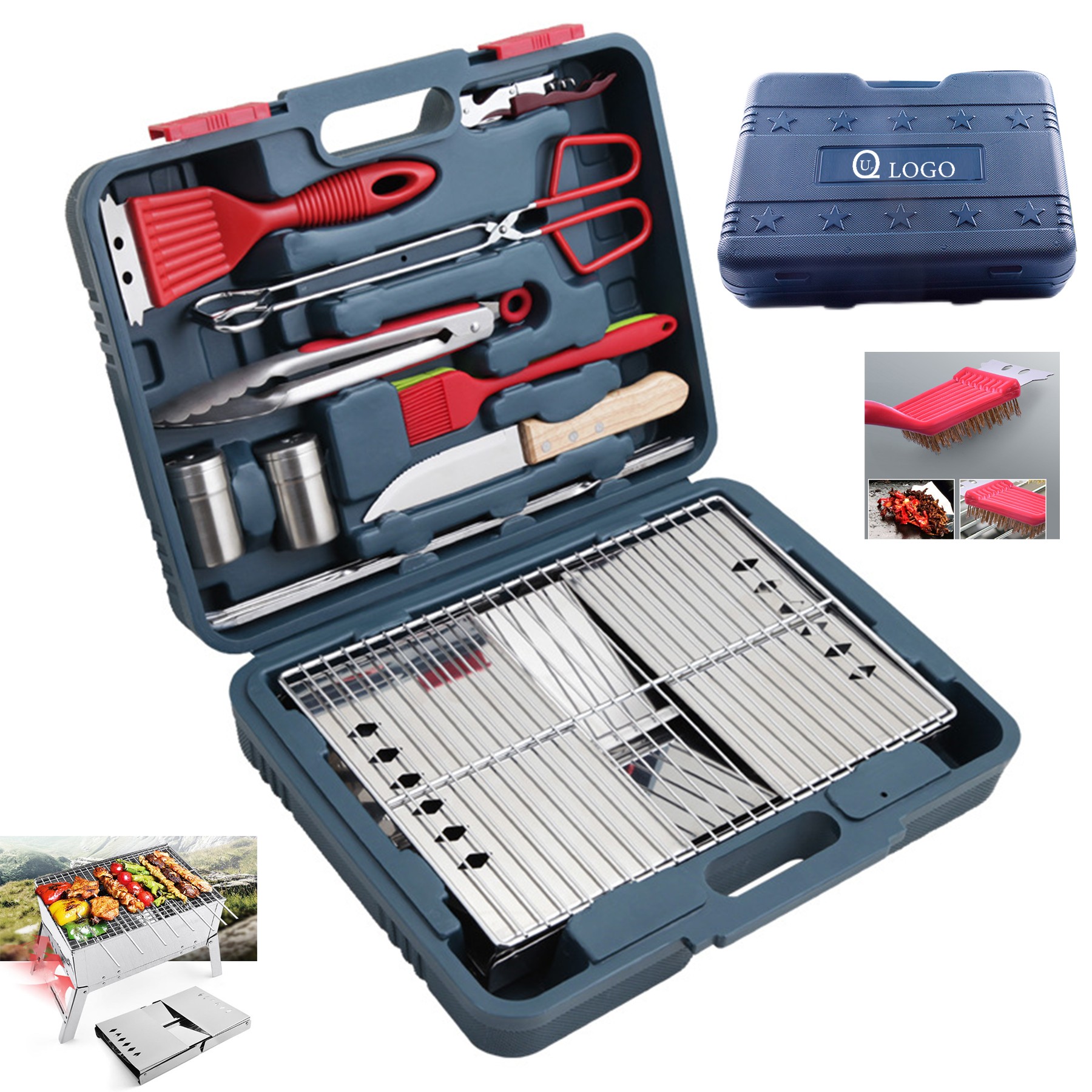 Outdoor Stainless Steel Oven Set 1