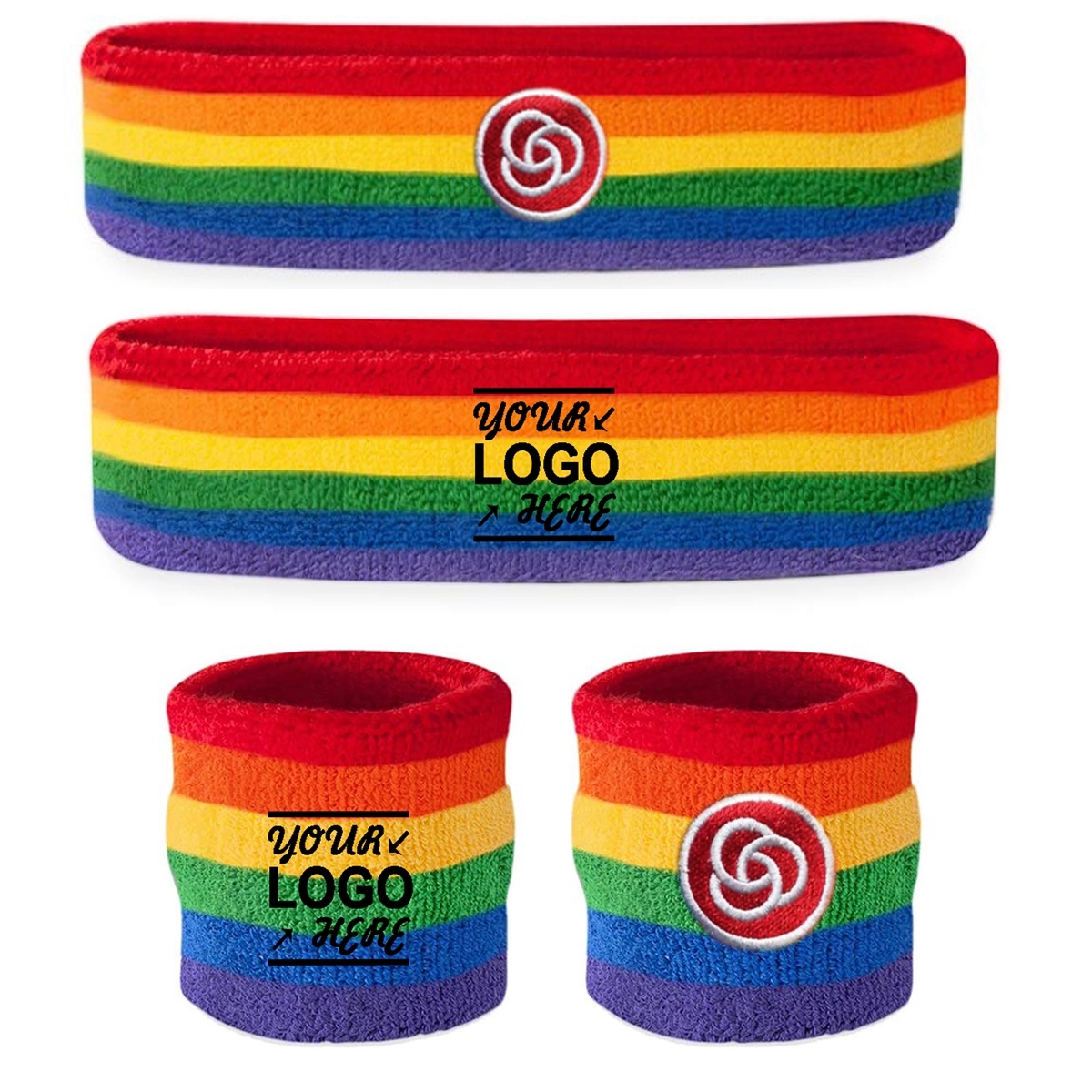 Terry Sport Wristband Headband 2