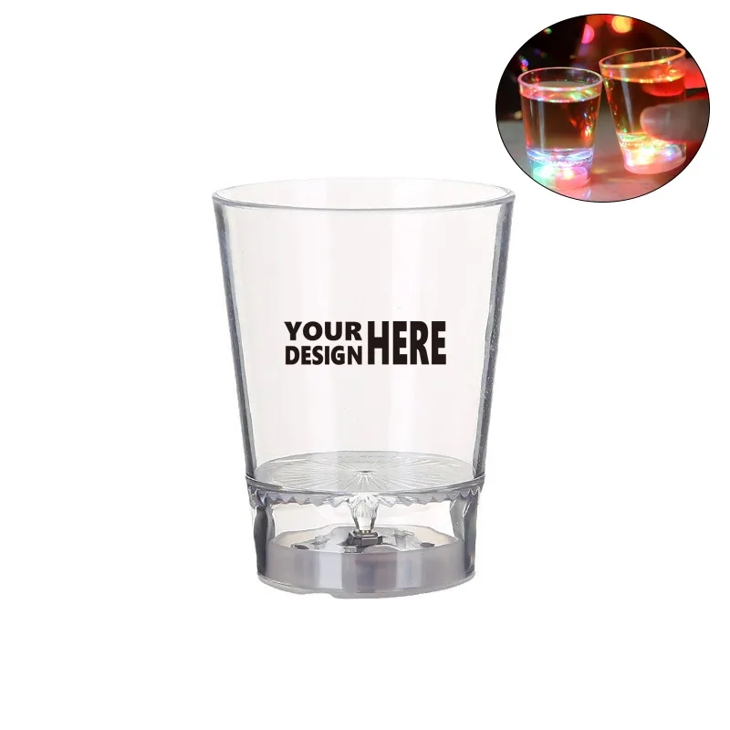 Plastic Led Flash Light Up Drinking Glasses 1