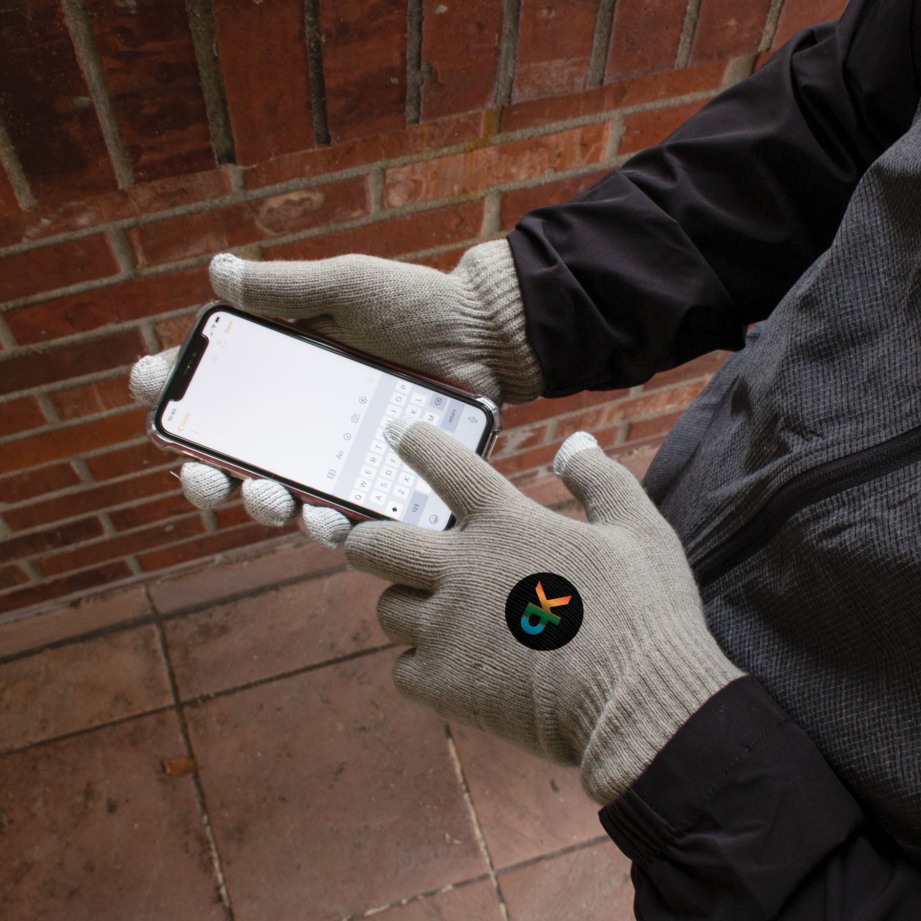 Knit Touch Screen Gloves - Standard 6