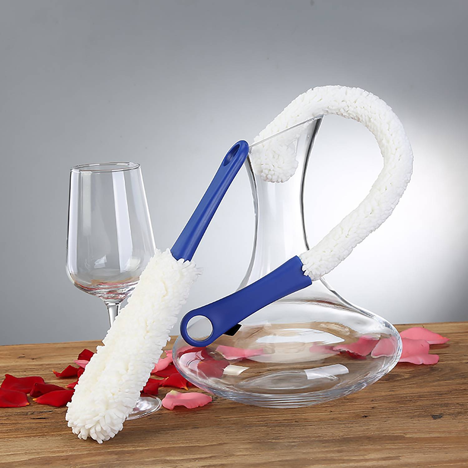 3 Pieces Decanter Cleaning Brush Flexible Bottle Scourer 7
