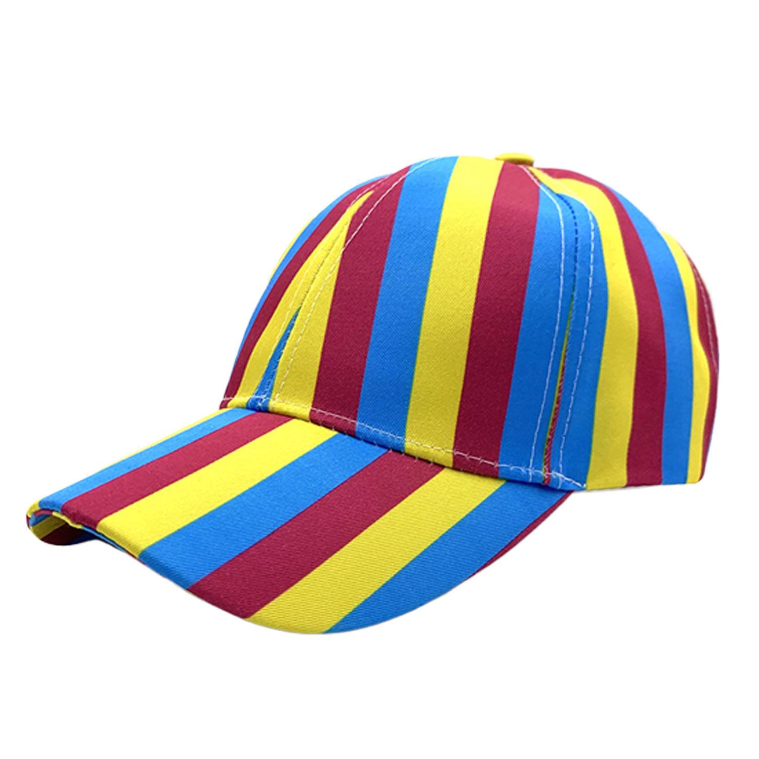 Rainbow Stripe Baseball Cap 5