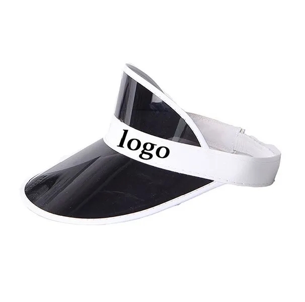 Unisex Retro 80s Neon Sun Visor Hat Headband Cap 5