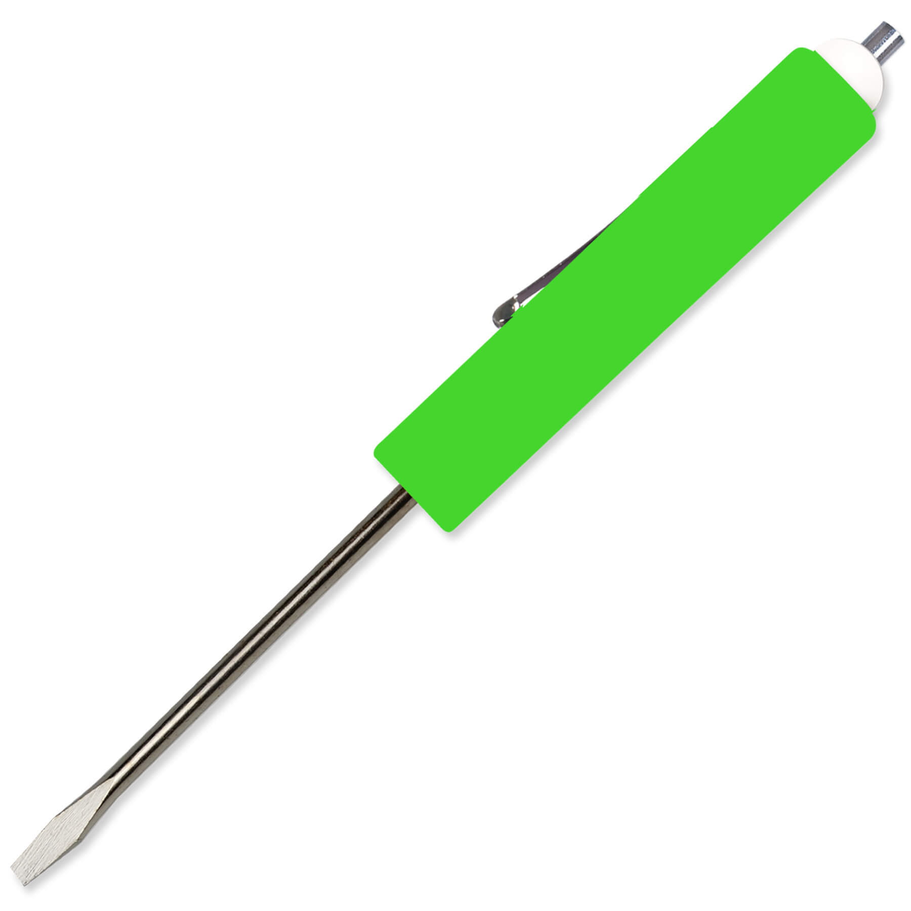 Jumbo Pocket Screwdriver 1/8" Flat Tip Blade + Magnet Top 29