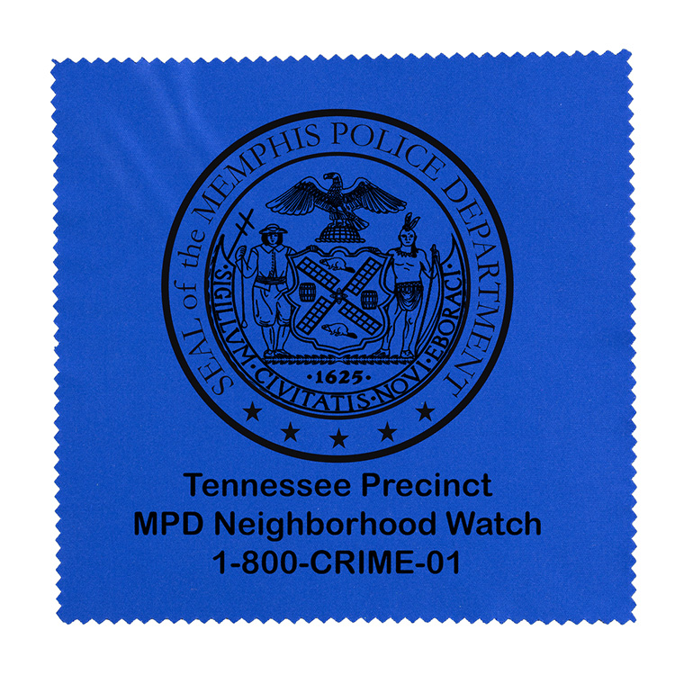 "ONECLEANSCREEN" 6" X 6" 100% Microfiber Recycled RPET Polyester Cleaning Cloth & Screen Cleaner 6