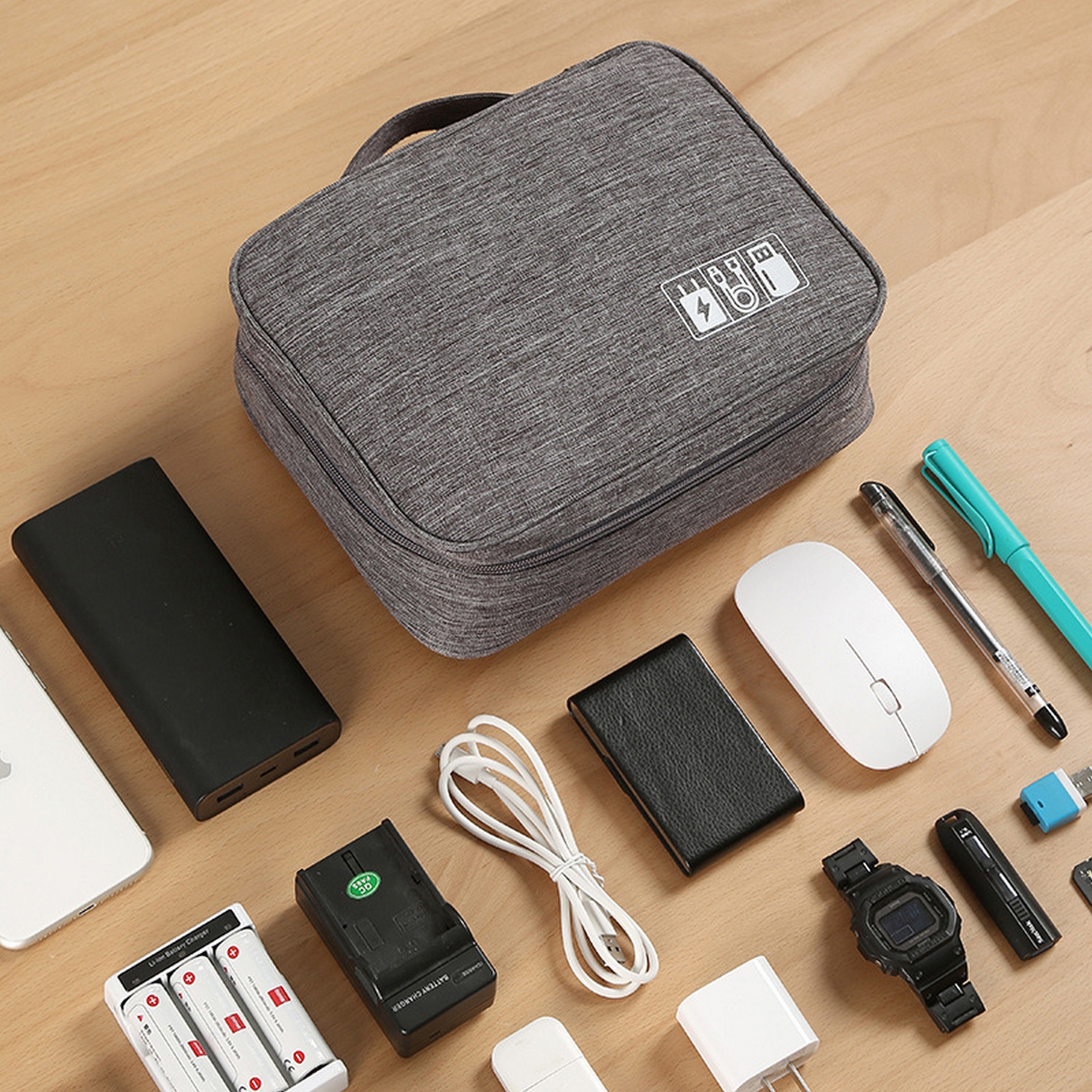 Multifunctional Travel Portable Digital Electronic Accessories Storage Bag 11