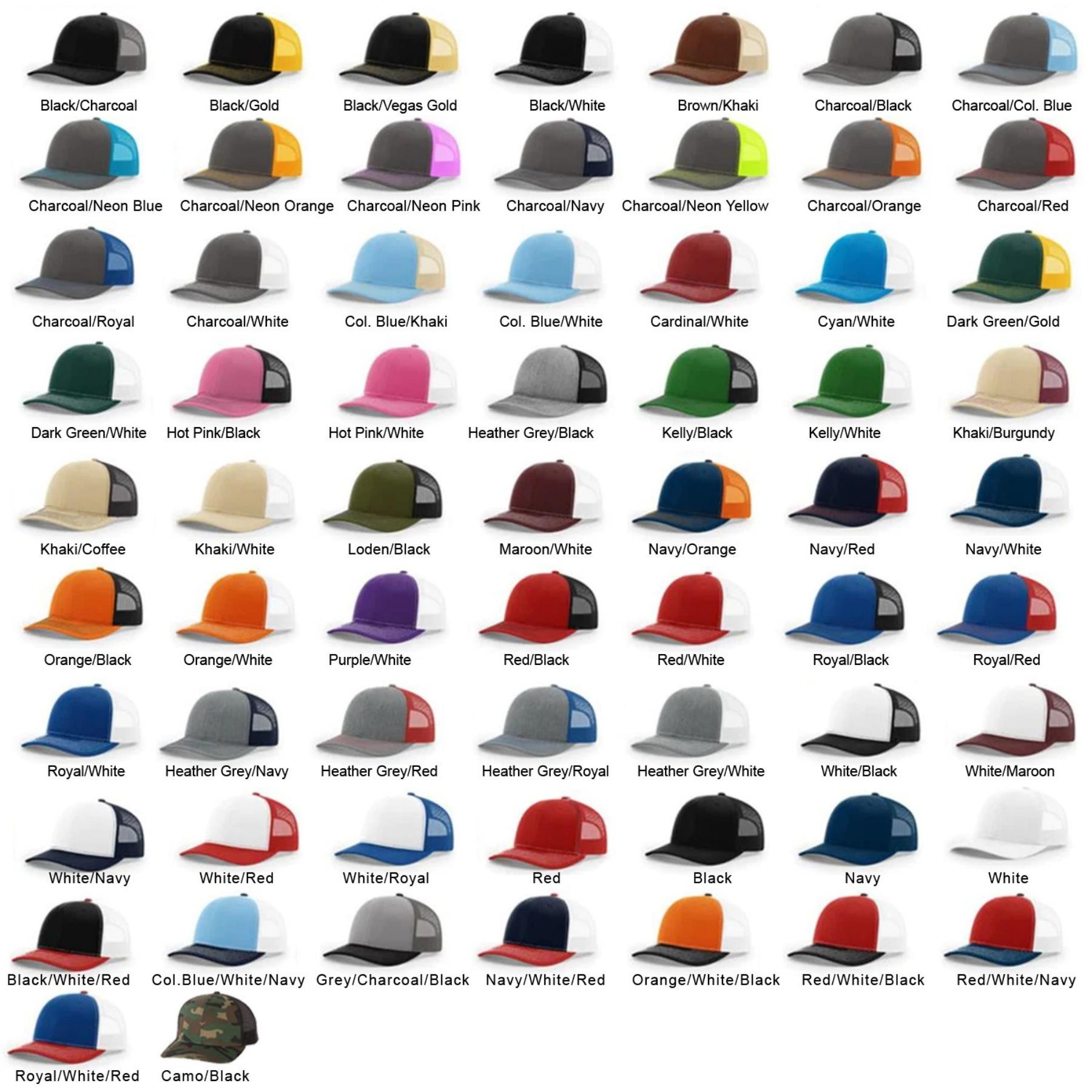 Premium 6 Panel Embroidered Trucker Cap 3