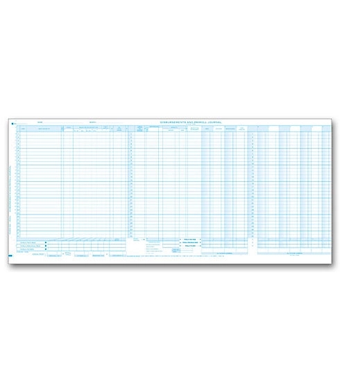 Journal, Payroll and Cash Disbursement,  Duplicate 1