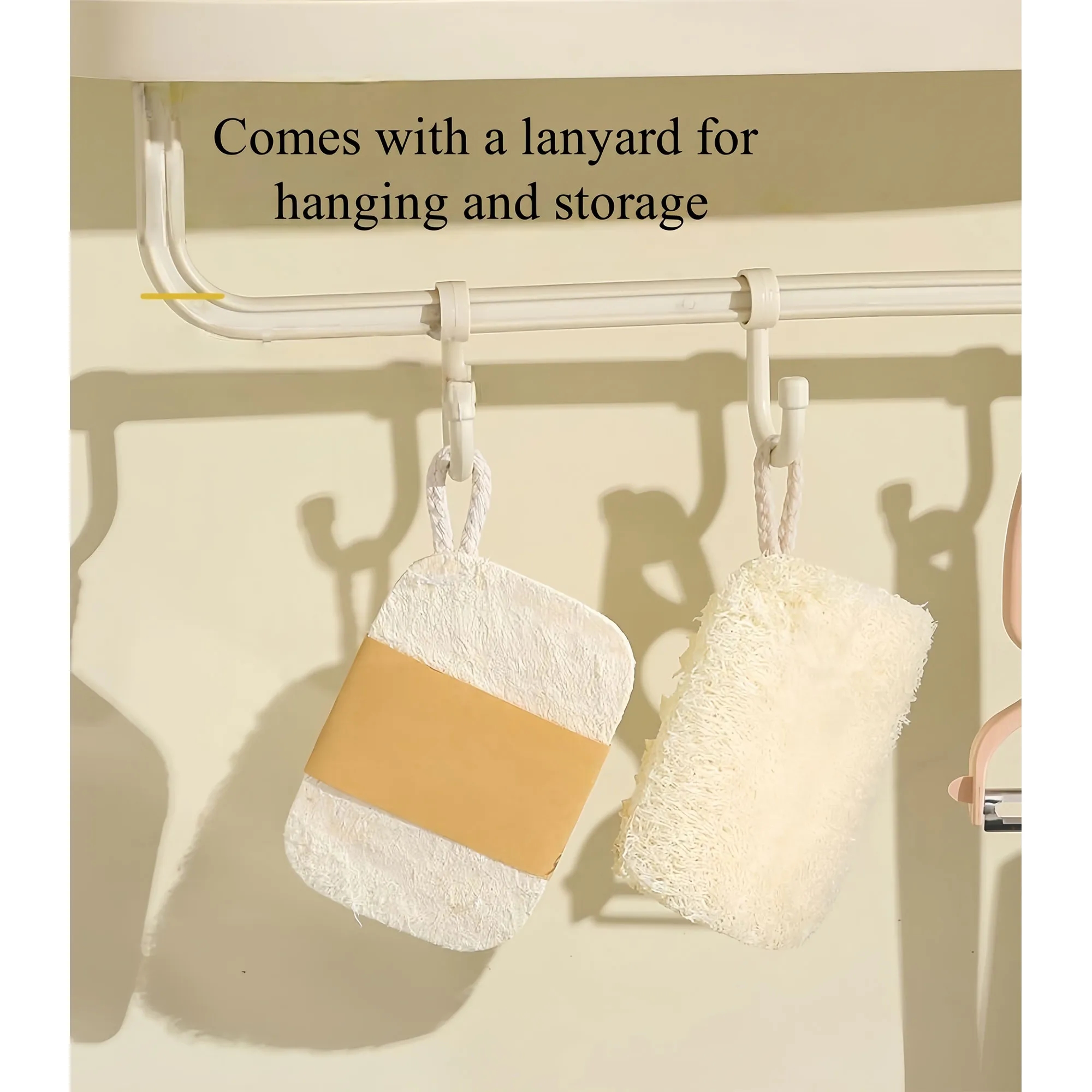 Natural Loofah Scrubber Eco Friendly Kitchen Sponge 2