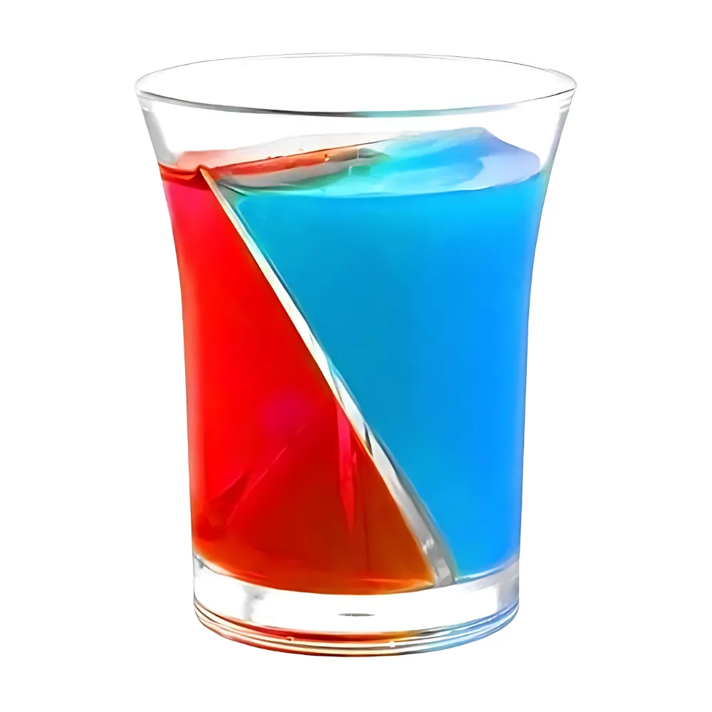1.7oz. Split Shot Glass 2