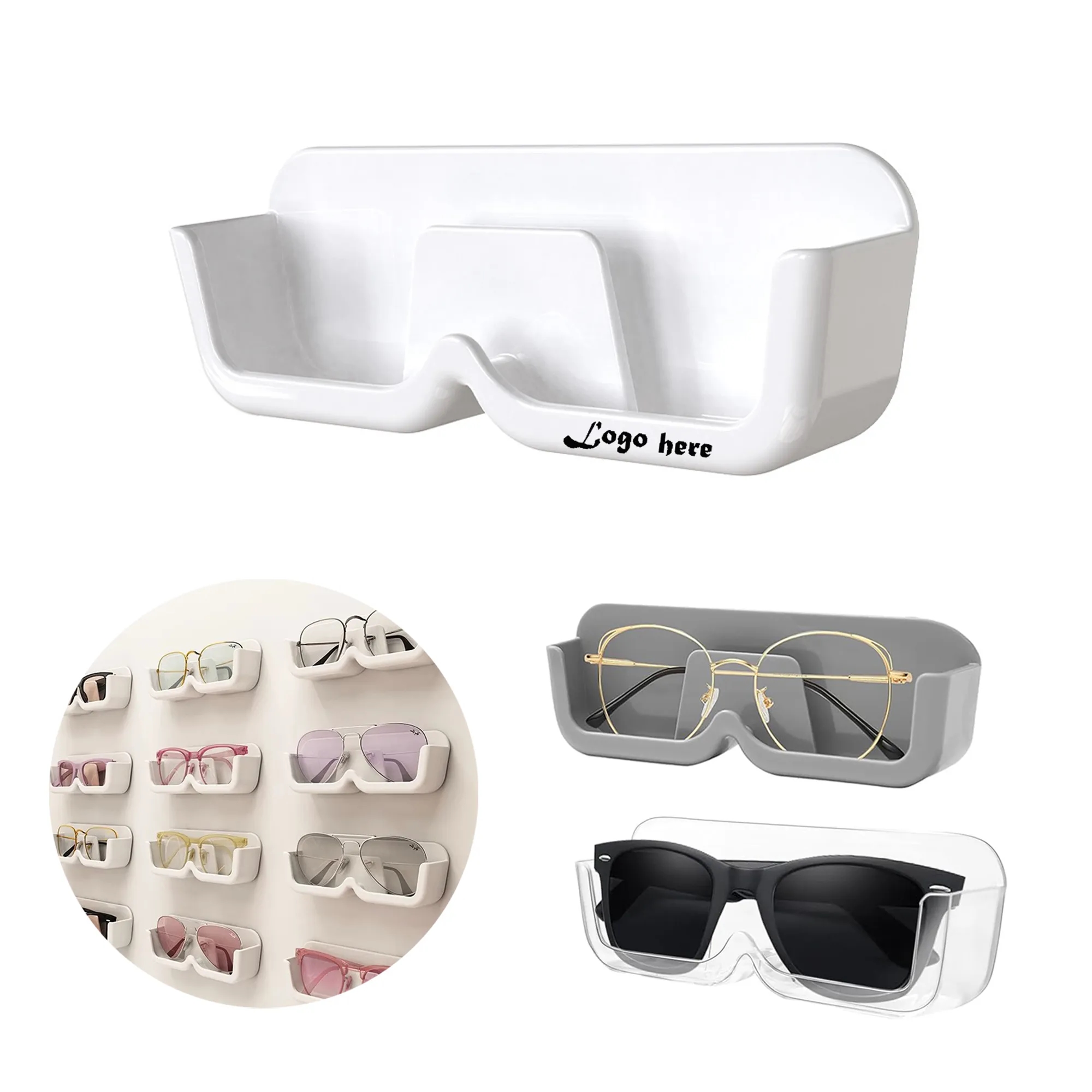 Sunglass Organizer Wall Mount Glasses Rack 2