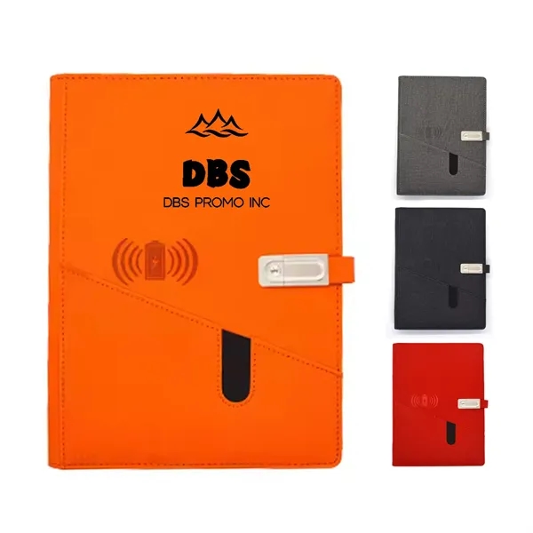 Multifunctional Wireless Charging Business Notebook