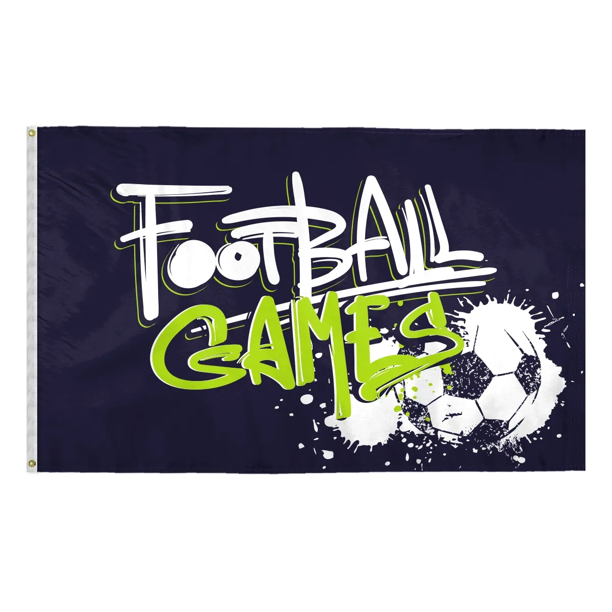 Custom Screen Sublimation Flag - 5' x 8' W-Poly 2