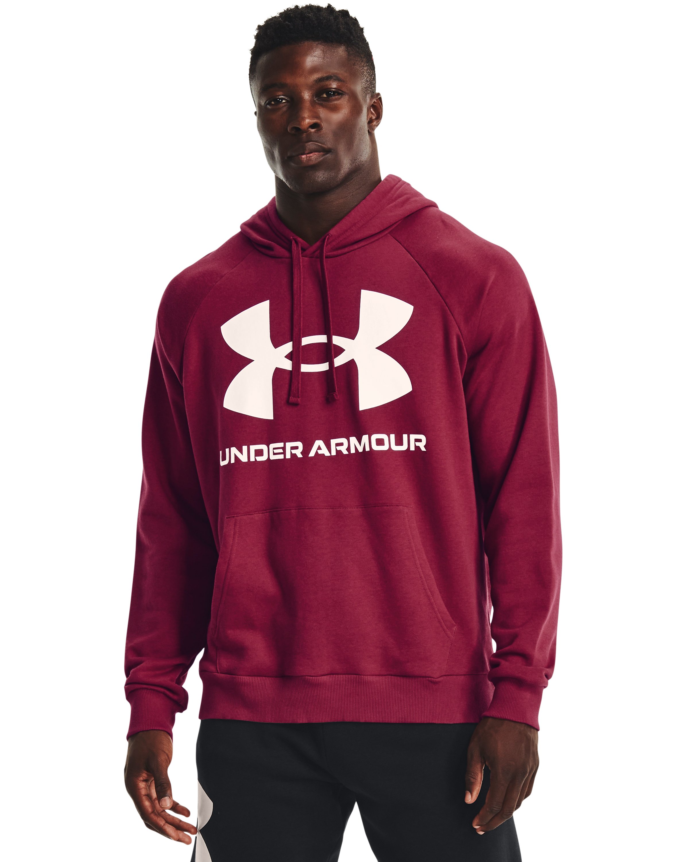 UA Rival Fleece Big Logo Men's Hoodie, custom hoodie or sweatshirt with logo imprint 33
