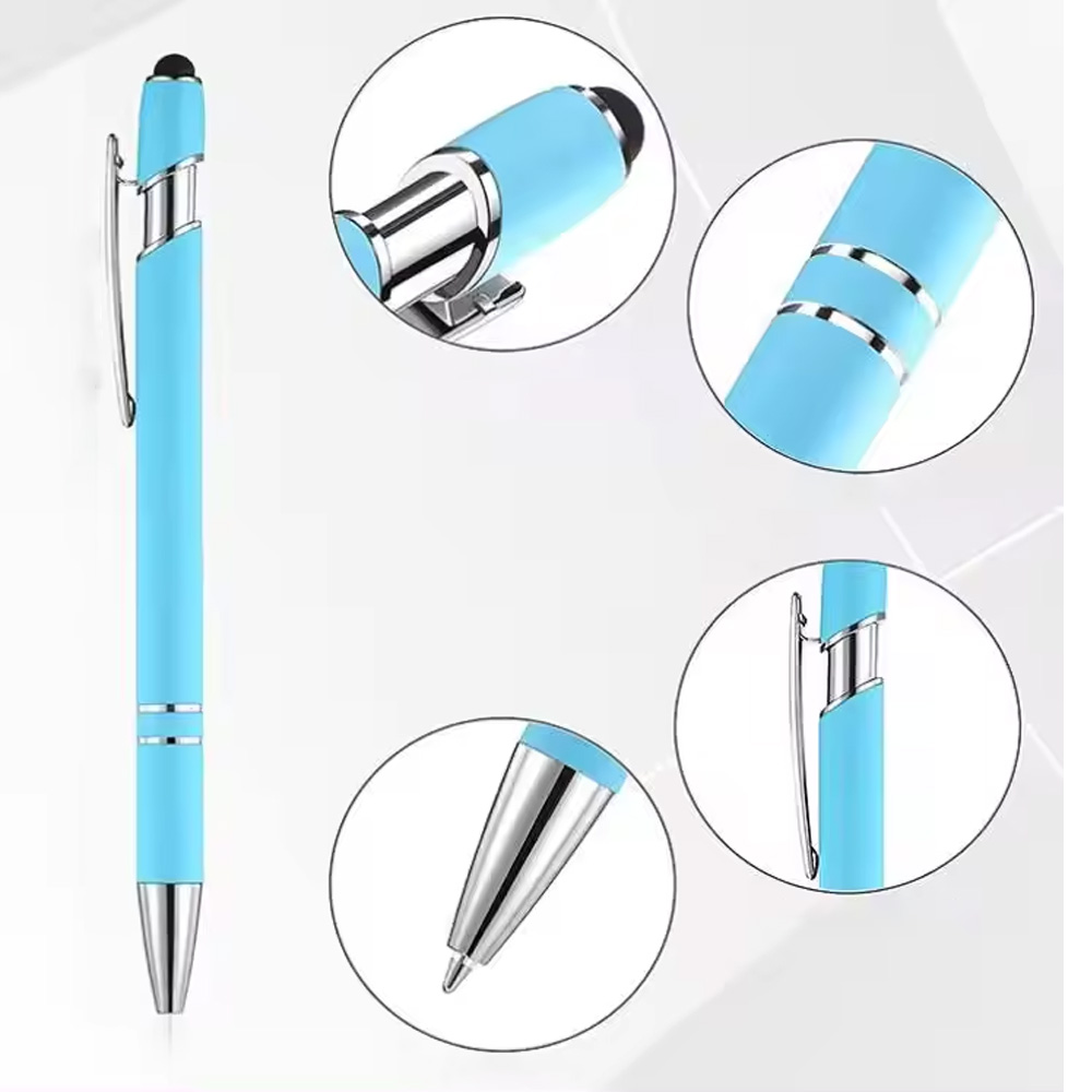 Velour™ Naishi Metal Accents Velvet Stylus Pen 28