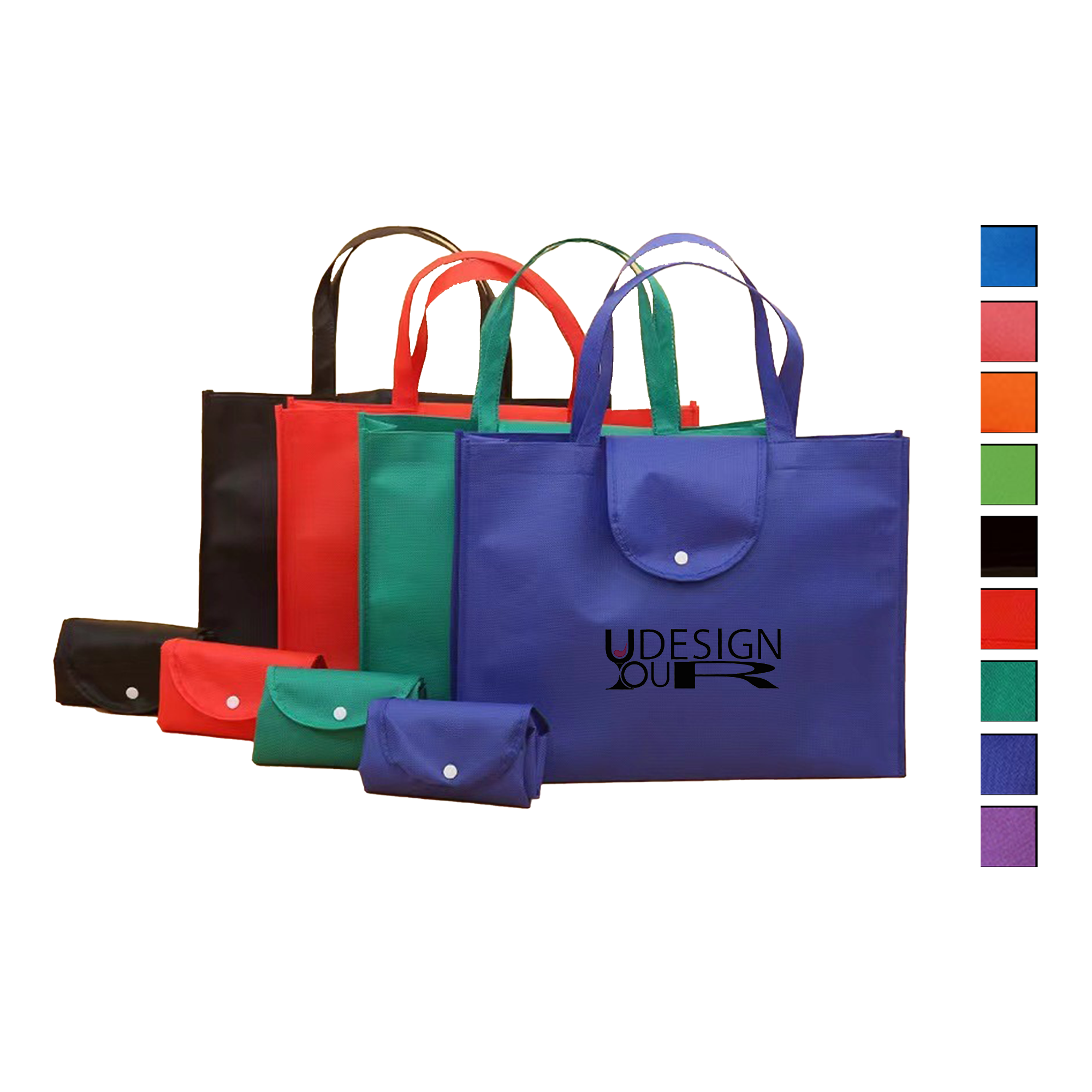 Non Woven Fabric Foldable Grocery Bag 3