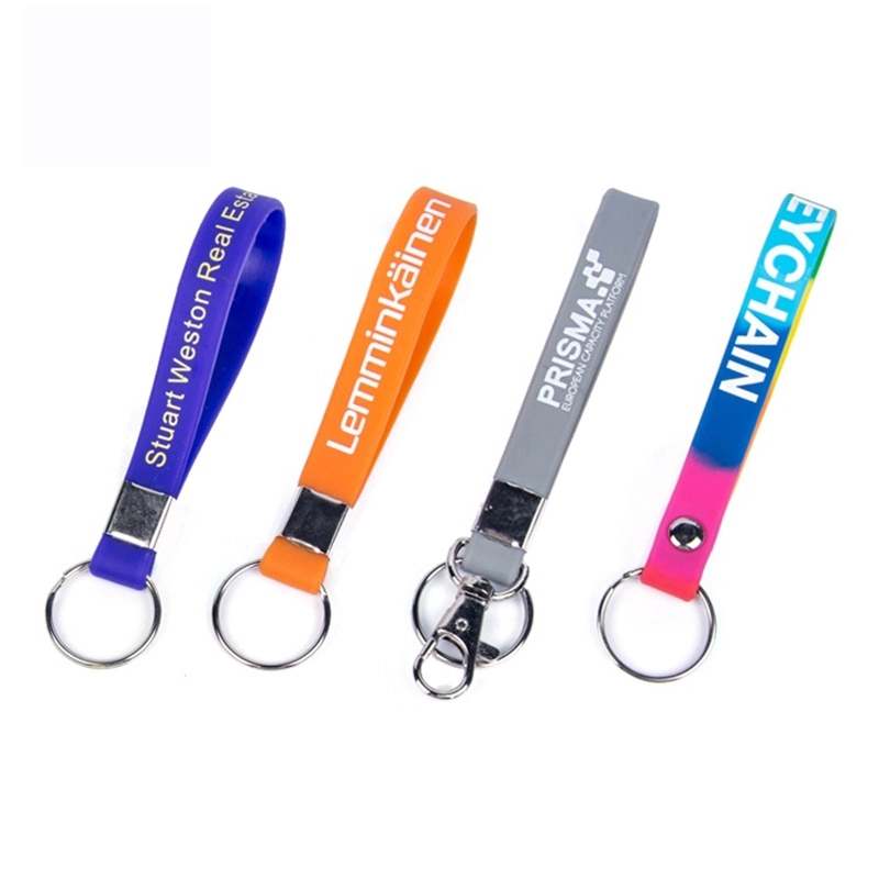 Silicone Bracelet Key Chain 3