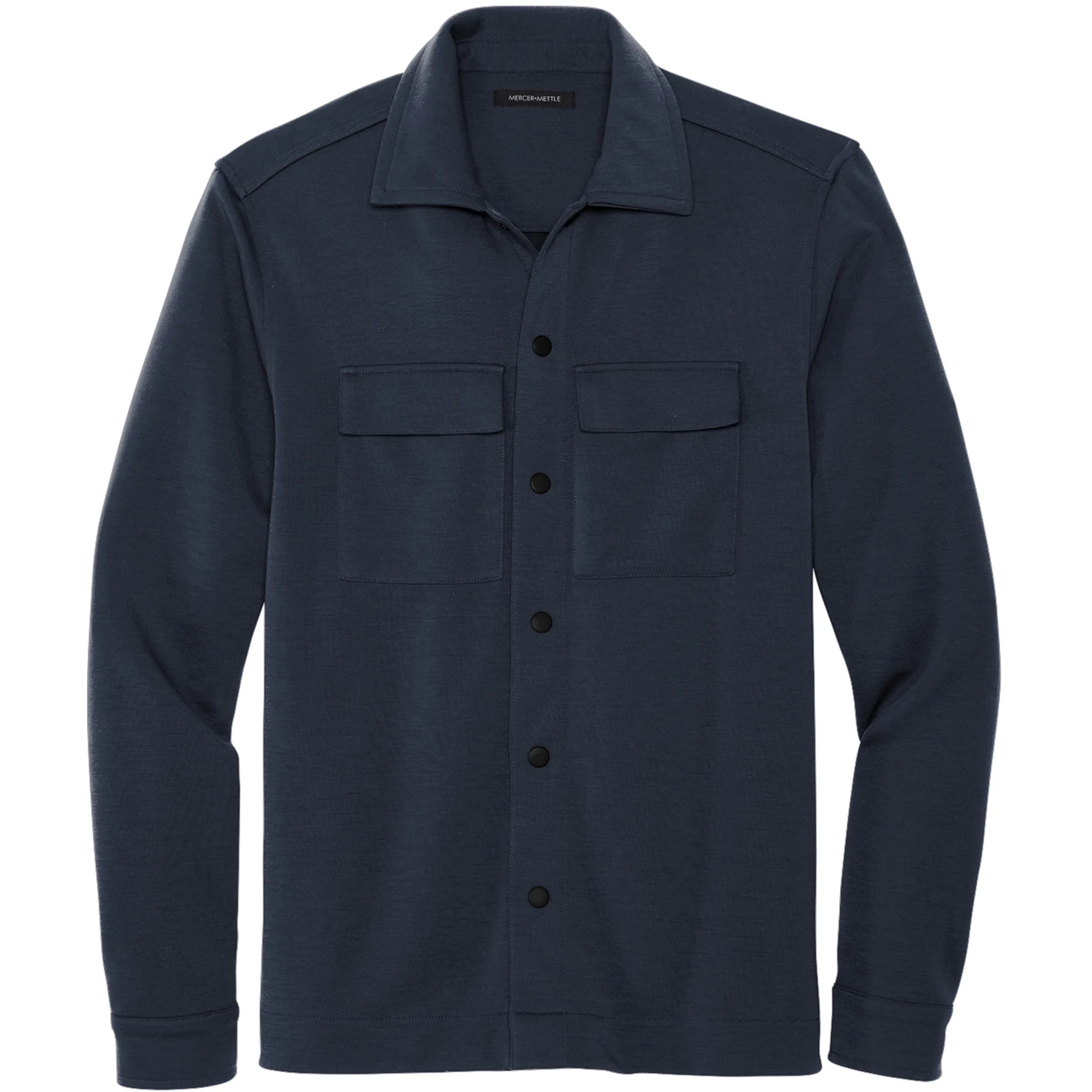 MERCER+METTLE(TM) DOUBLE-KNIT SNAP FRONT EMBLEM JACKET 2