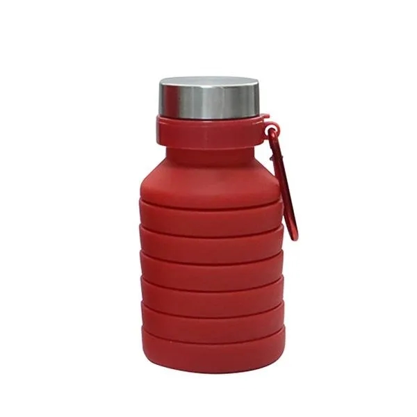 18.5oz. Collapsible Water Bottle 6